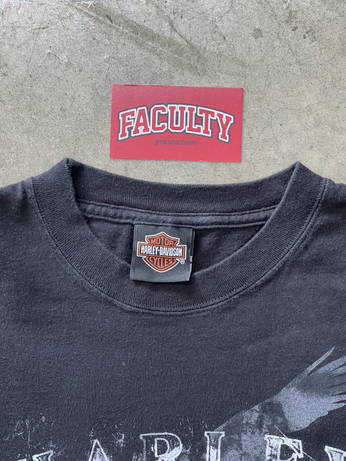Harley Davidson Vintage 2008 Harley Davidson Motorcycles Nashville Tee Large Size US L / EU 52-54 / 3 - 3 Thumbnail