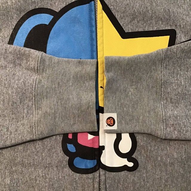 Bape × Kaws × Nigo BAPE × KAWS ANIMAL MILO full zip hoodie BAPE STA APE NIGO Size US S / EU 44-46 / 1 - 6 Thumbnail