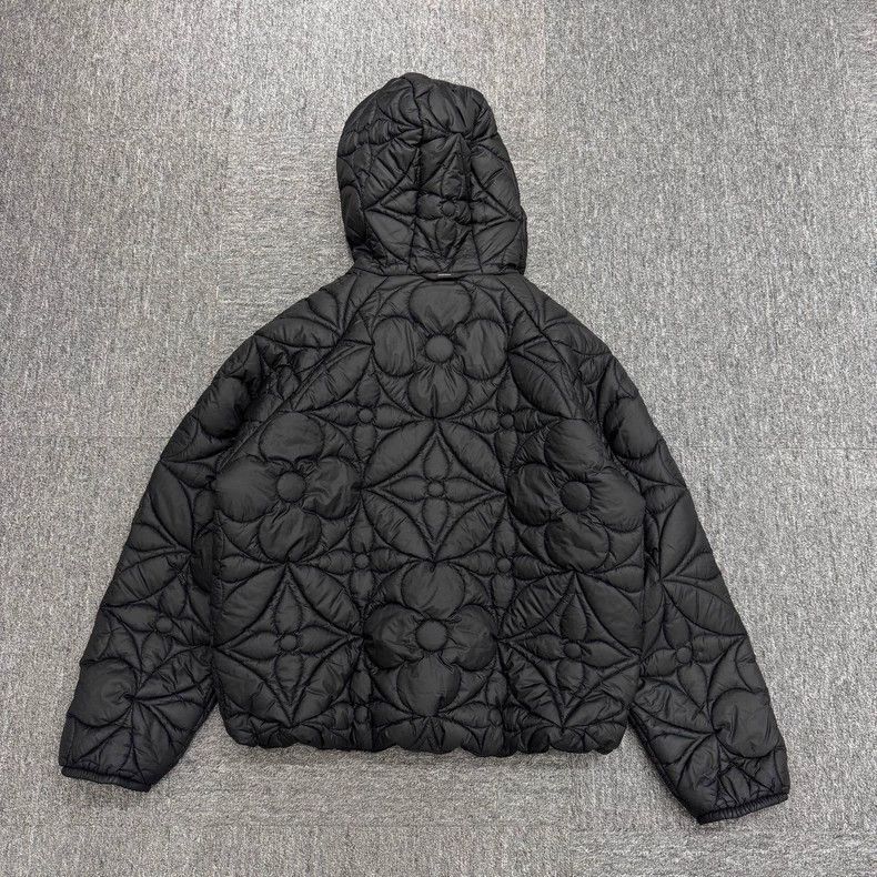 Louis Vuitton louis vuitton black quilted down jacket-2508 Size US L / EU 52-54 / 3 - 2 Thumbnail