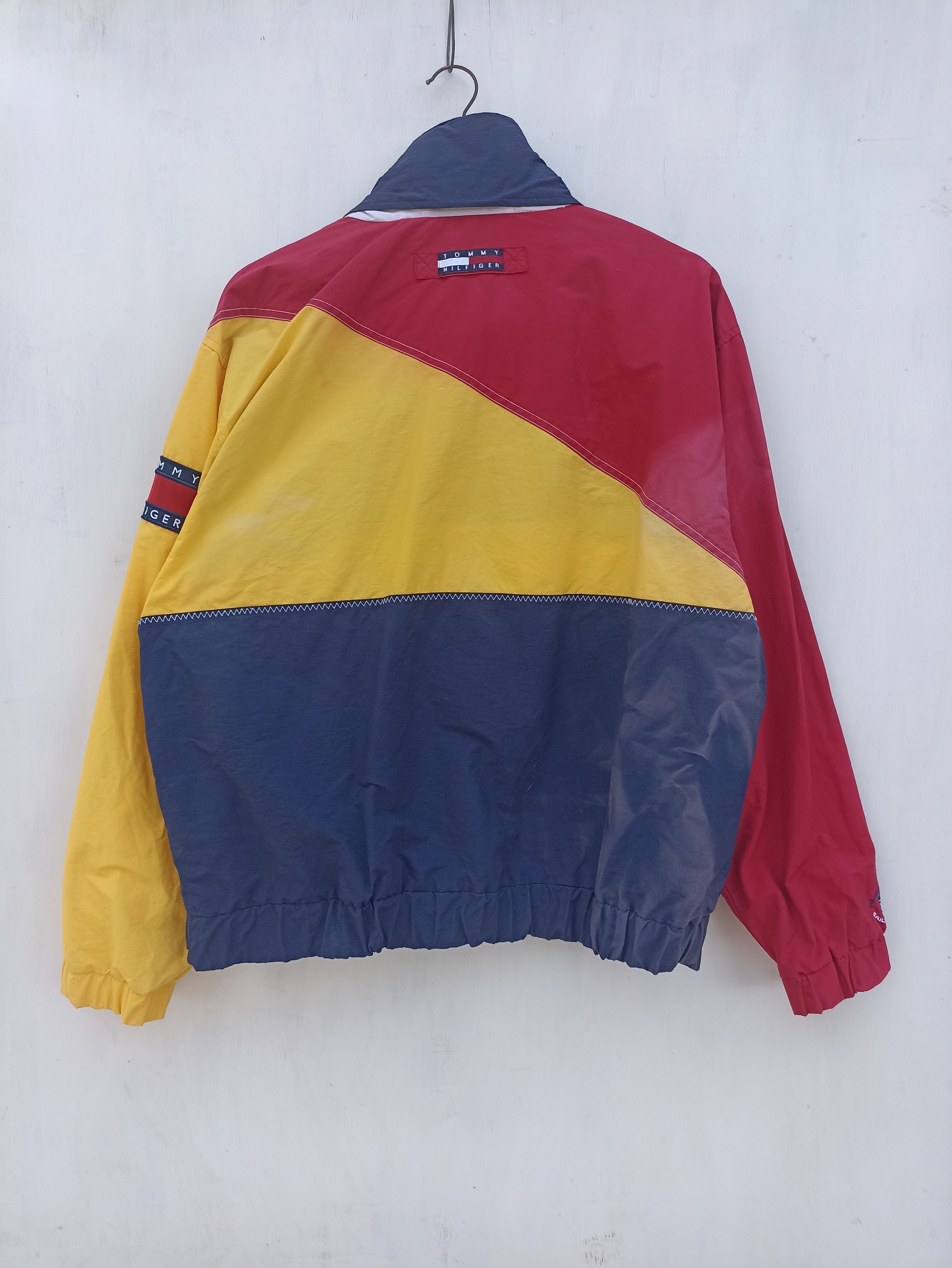 Tommy Hilfiger Vtg 90s Vtg Tommy Hilfiger jacket sailing gear multicolor Size US M / EU 48-50 / 2 - 7 Thumbnail