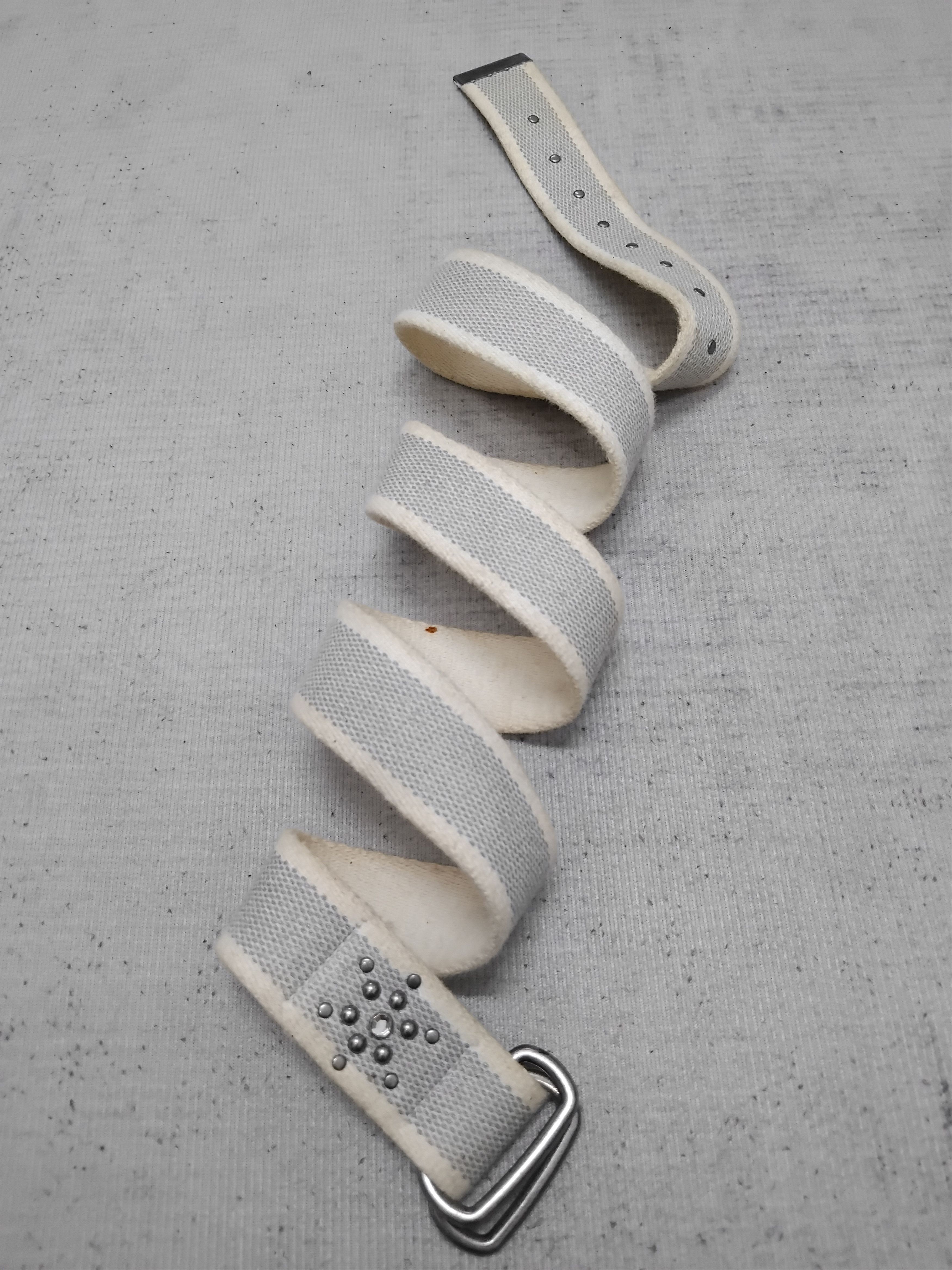 Japanese Brand 💥Cream colour Japanese inspired belt Size ONE SIZE - 1 Thumbnail