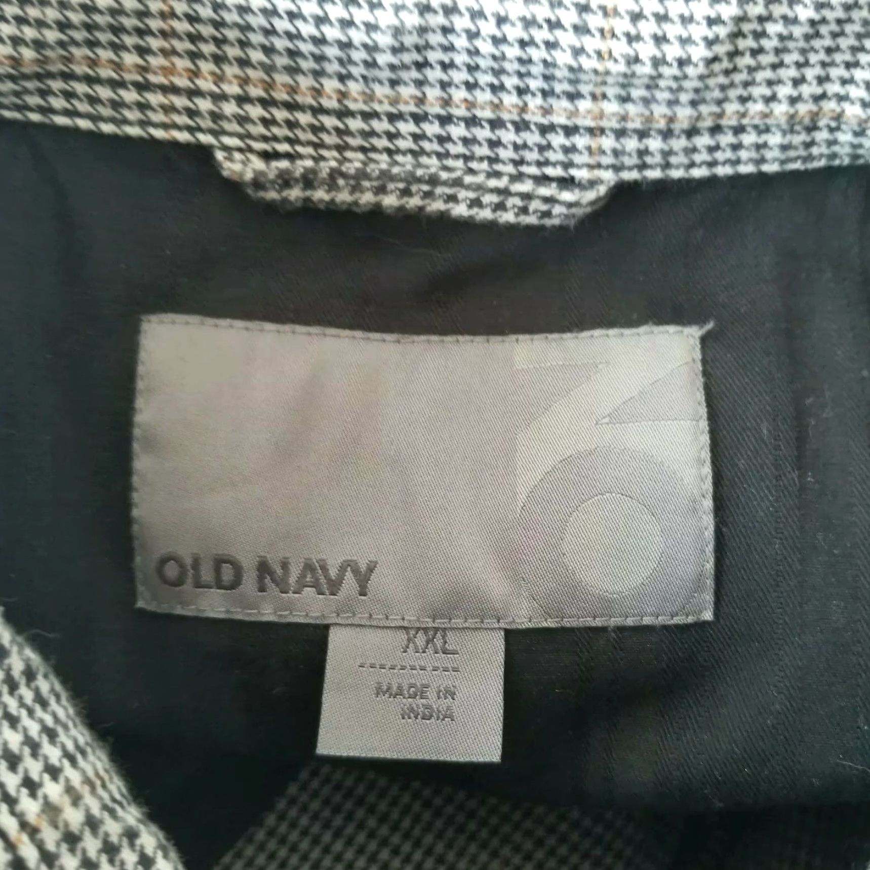 Old Navy Womens Old Navy Black and White Houndstooth Jacket XXL Size XXL / US 16-18 / IT 52-54 - 5 Thumbnail