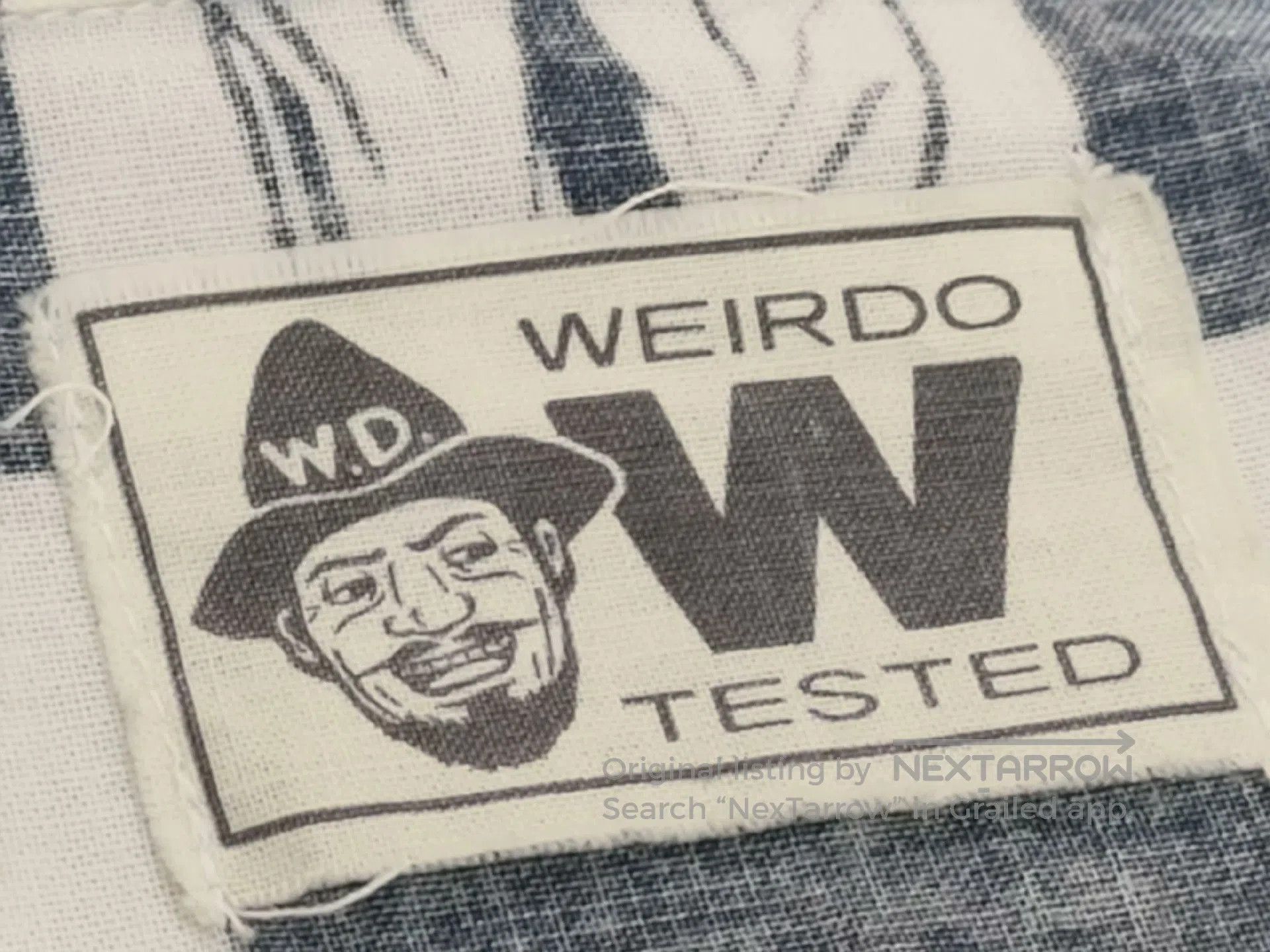 Standard & Strange Gladhand Weirdo Check Long Sleeve Shirt. Size US XL / EU 56 / 4 - 8 Thumbnail
