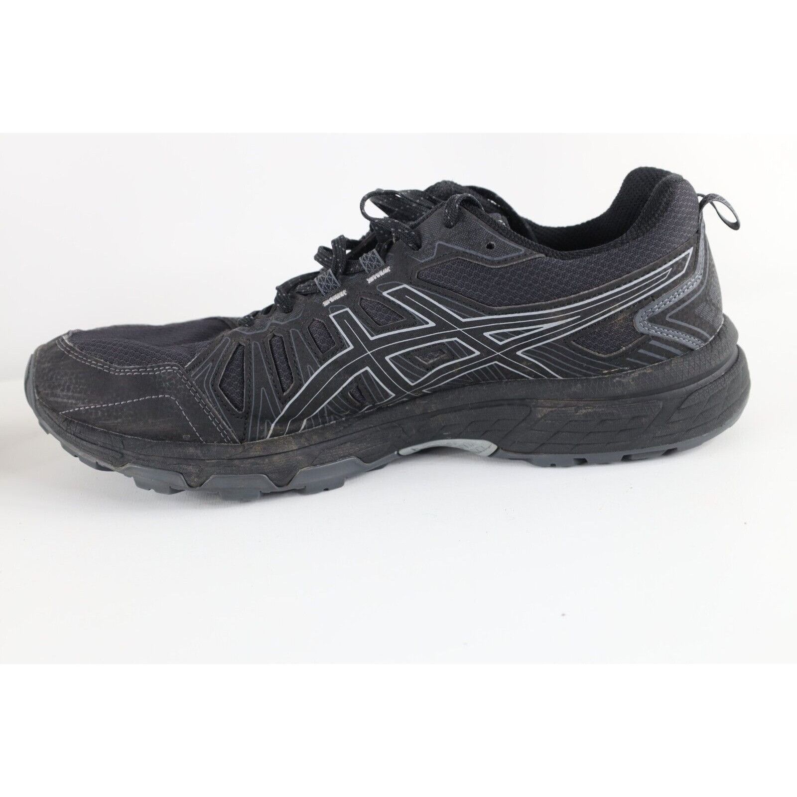 Asics × Vintage Vintage Asics Gel Venture Running Dad Shoes Black Size ONE SIZE - 7 Thumbnail