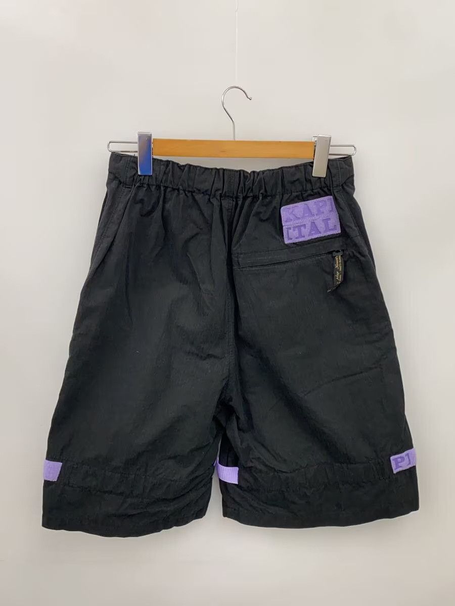 Kapital Kapital Ripstop Nouvelle Shuttle Cotton Shorts Black Size US 34 / EU 50 - 2 Thumbnail
