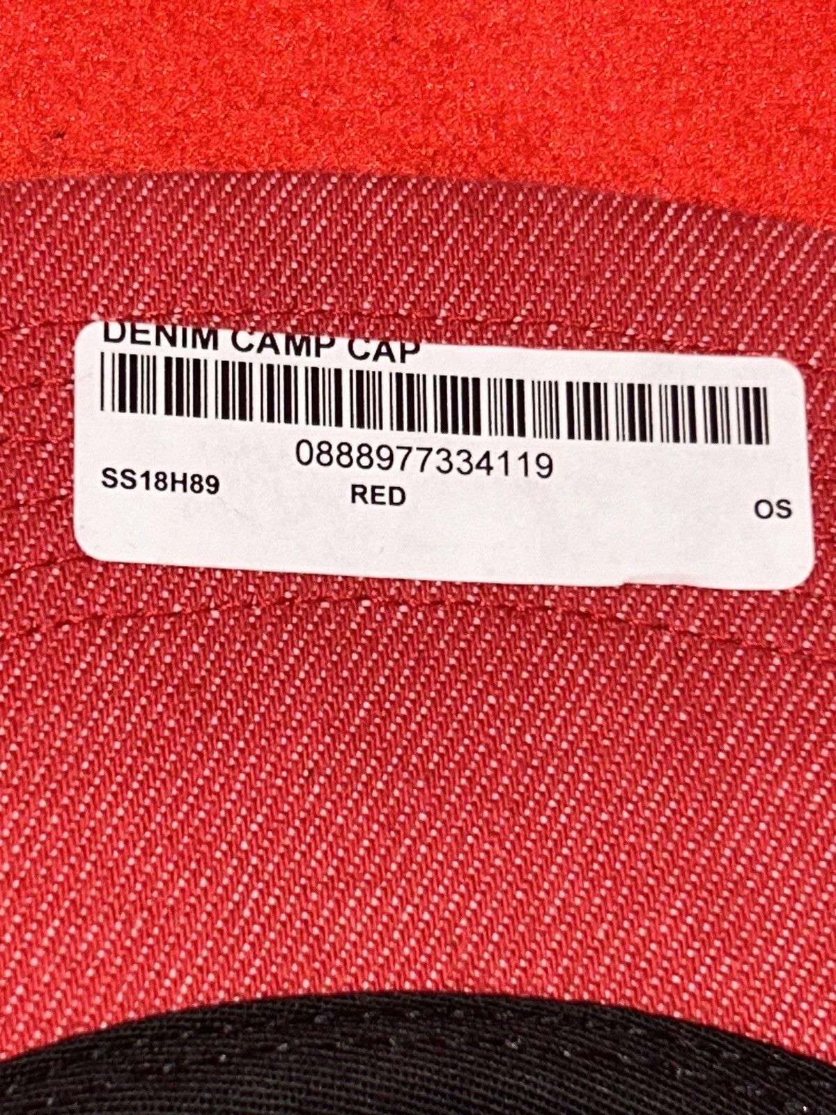 Supreme Supreme Denim Camp Cap SS18 NEW RARE HAT Size ONE SIZE - 6 Thumbnail