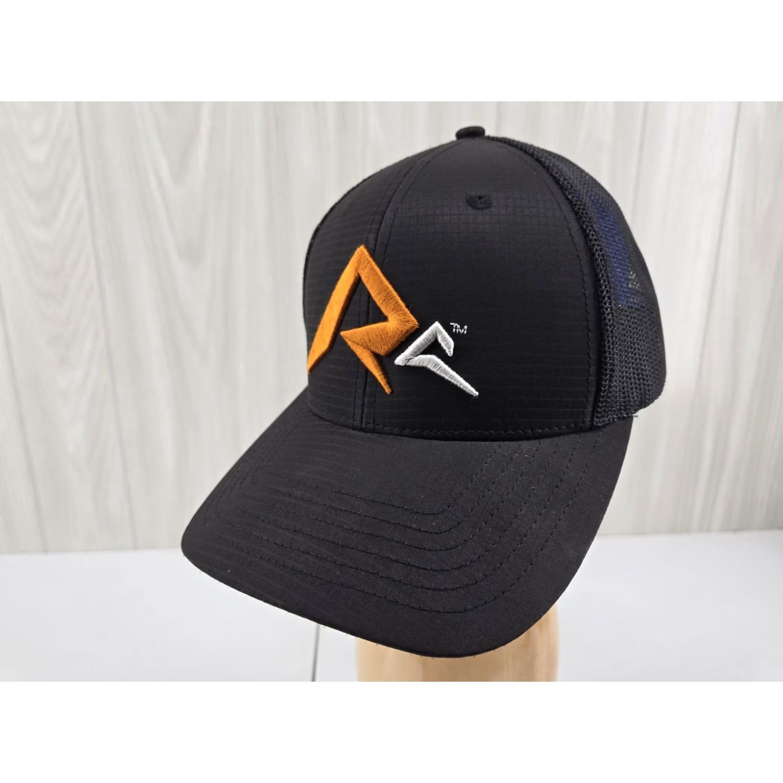 LIV Outdoor Outdoor Ridge Cut Toughwear Snapback Hat Logo Embroidered Dad Cap Adjustable Hat Mens Black One Size Adjustable Breather Concept Logo Baseball Cap Size ONE SIZE - 2 Thumbnail
