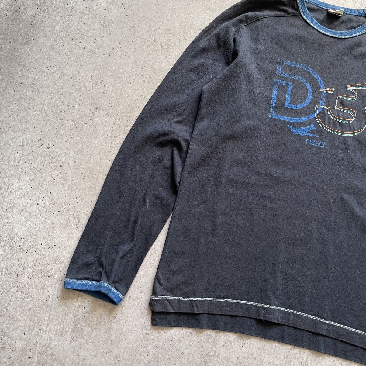 Diesel × Vintage Vintage Diesel Longsleeve y2k D3 Size US M / EU 48-50 / 2 - 2 Thumbnail