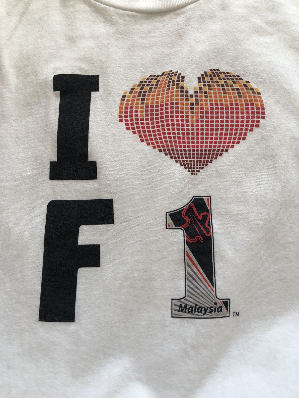 Formula 1 I LOVE FORMULA 1 RARE MALAYSIAN GRAND PRIX TEE SHIRT Size US L / EU 52-54 / 3 - 2 Thumbnail