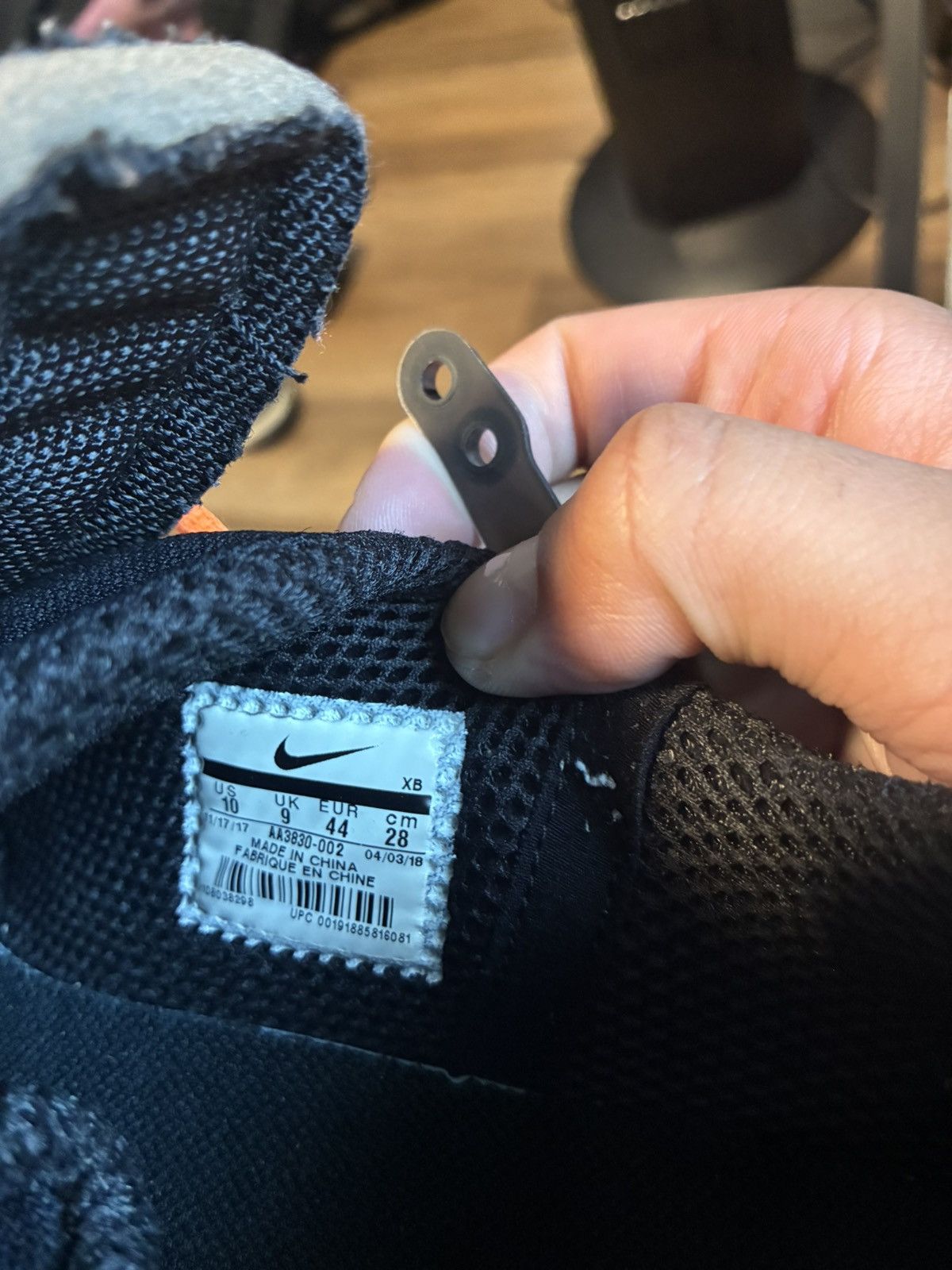 Nike × Off-White Black nike off white presto 2018 Size US 10 / EU 43 - 7 Thumbnail