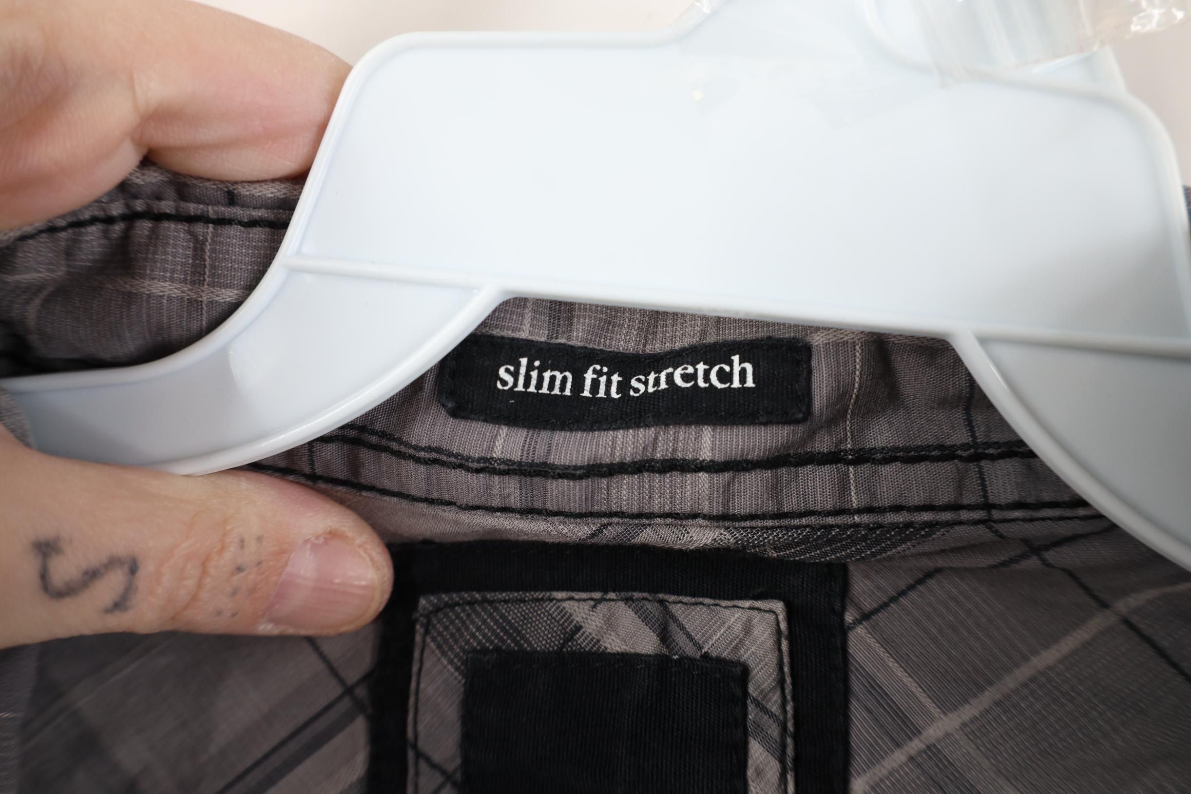 Vintage Buckle BKE Stretch Thick Stitch UFC MMA Button Shirt Plaid Size US M / EU 48-50 / 2 - 10 Thumbnail