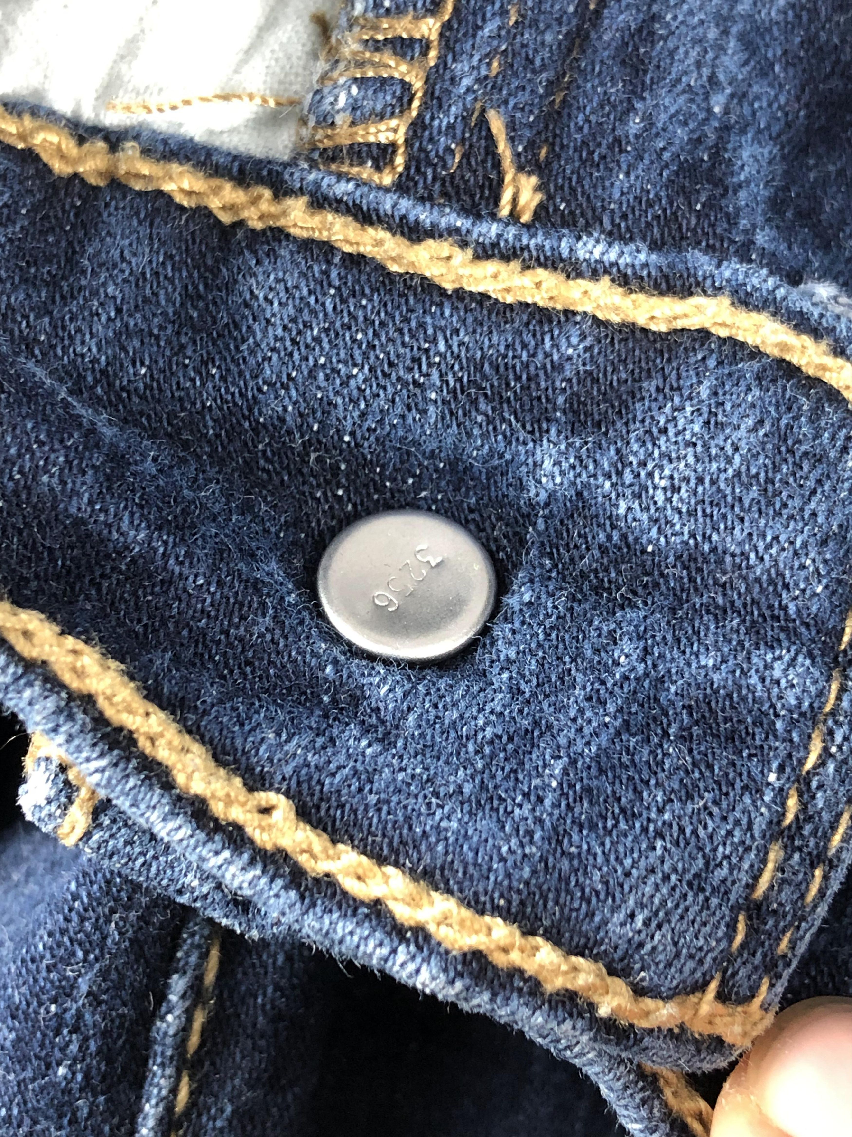 Levi's Vintage Levis Dark Blue Bootcut Bell Bottom Jeans DP2230 Size US 27 - 14 Thumbnail