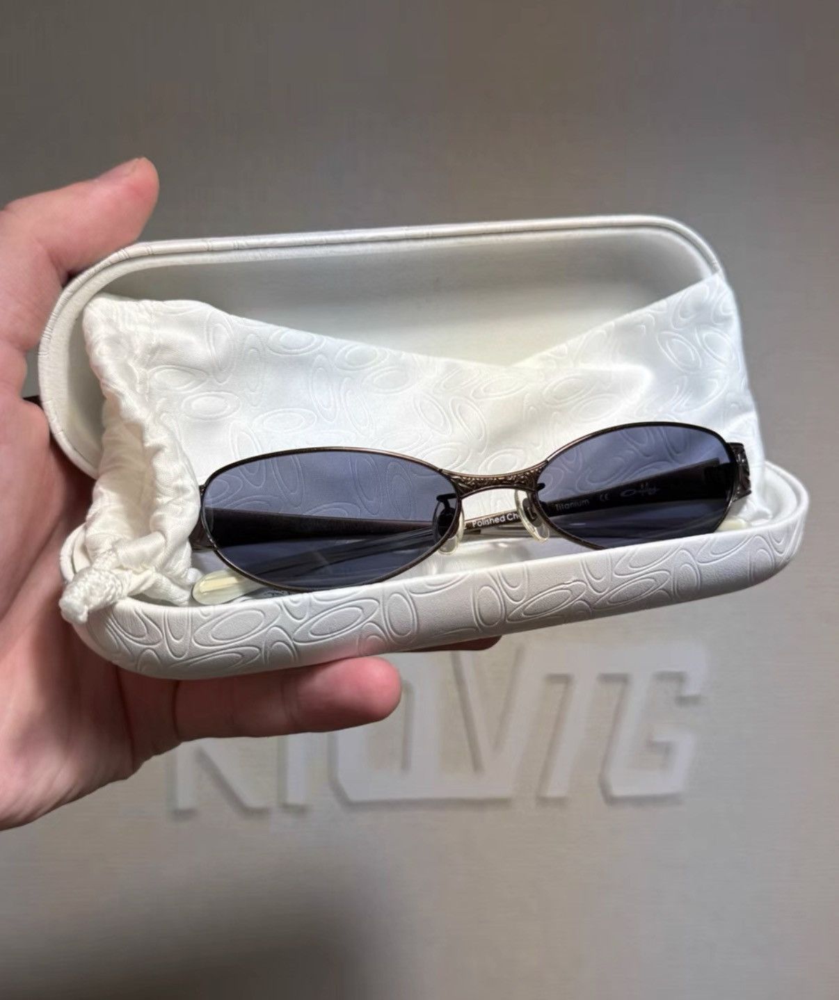 Oakley OAKLEY Poetic 4.1 Chocolate Brown Sports Sunglasses K24 Size ONE SIZE - 1 Thumbnail