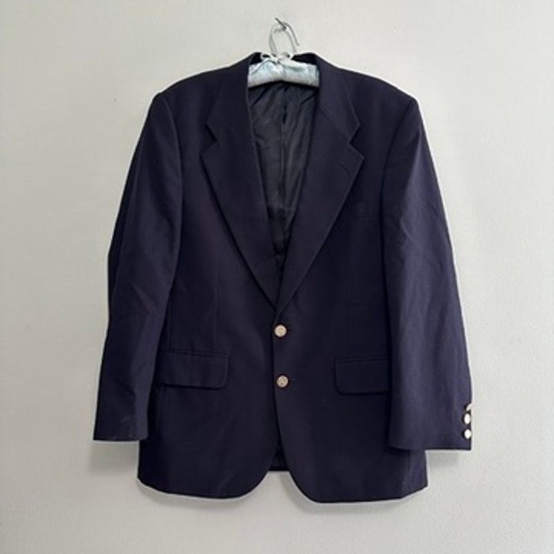 Burberry Vintage Burberry navy two button blazer size 40R Size 40R - 2 Thumbnail