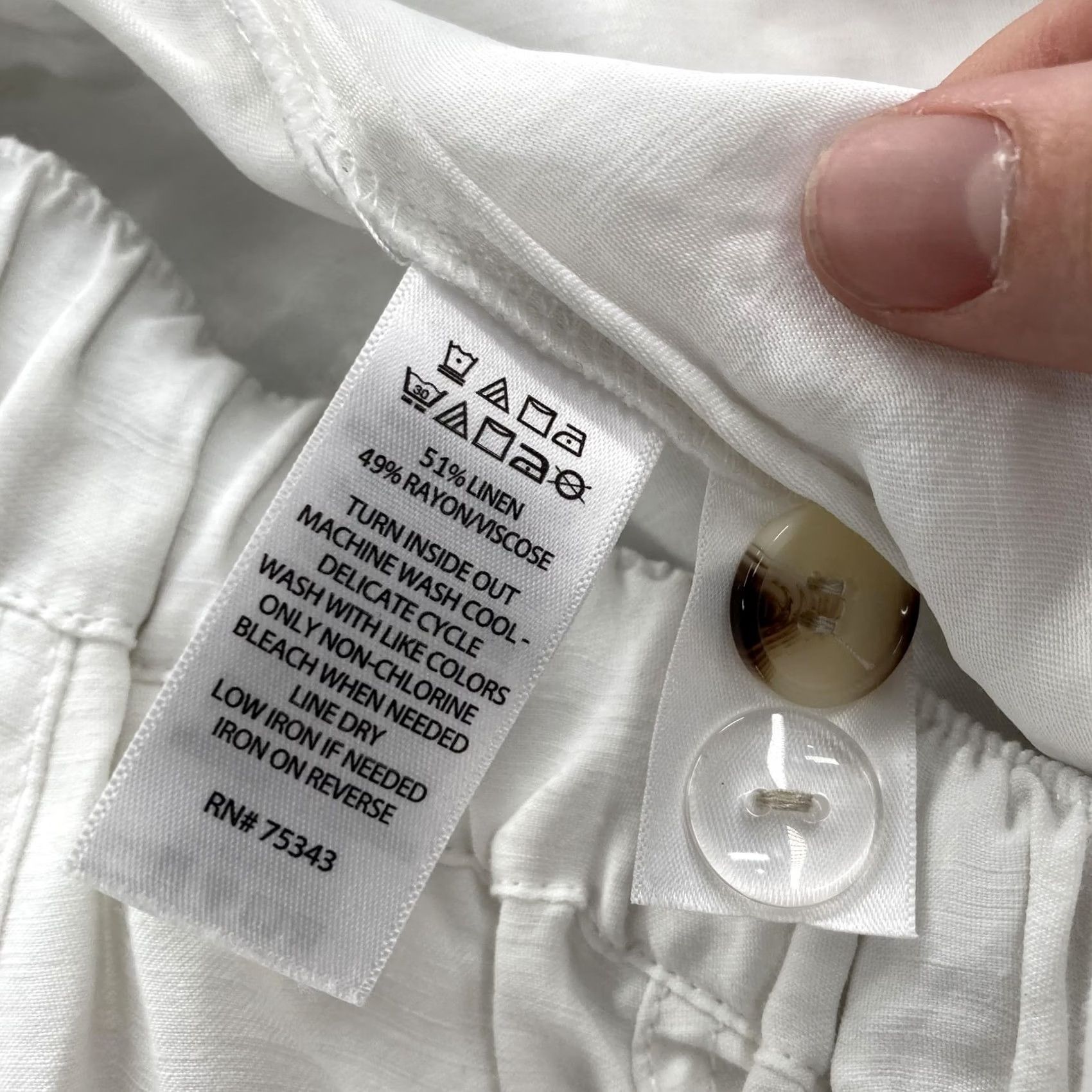 Halston VINTAGE? No. Size 26" / US 2 / IT 38 - 6 Thumbnail