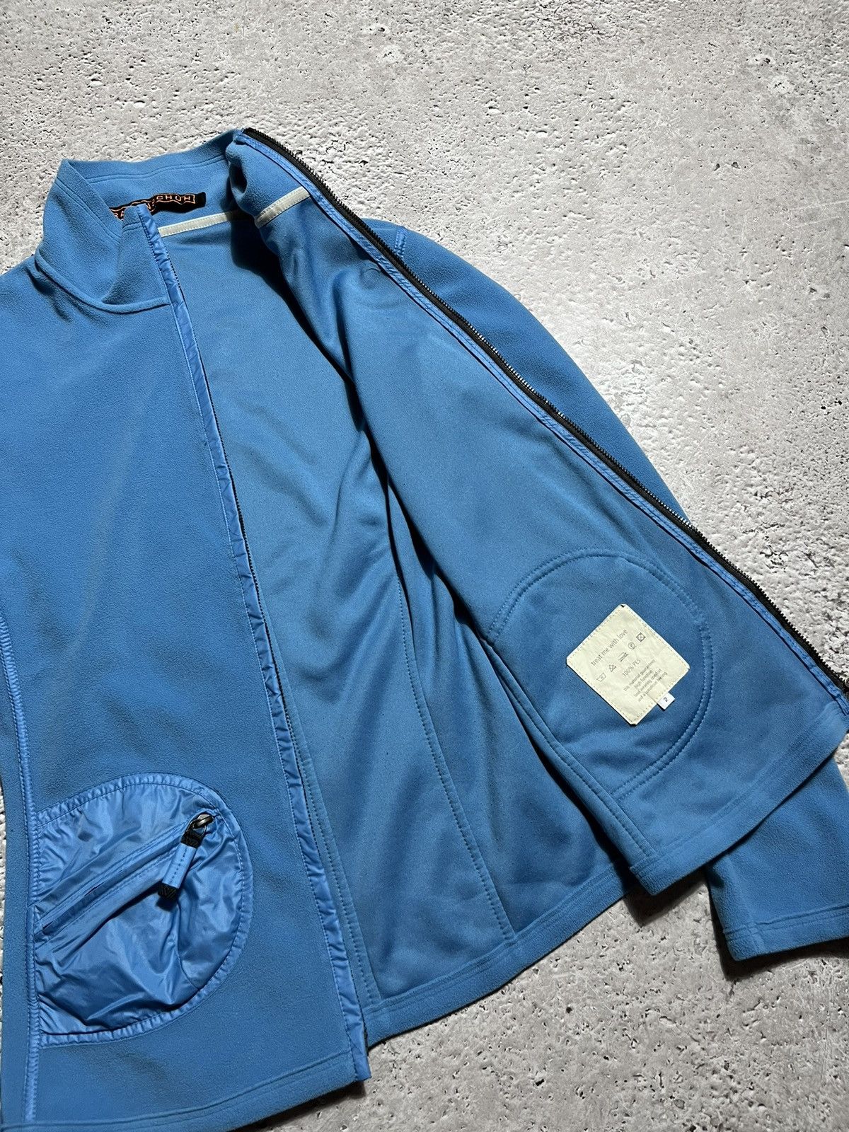 Frauenschuh Frauenschuh Neylon Pocket Zip Fleece Sweatshirt Jacket Size M / US 6-8 / IT 42-44 - 7 Thumbnail