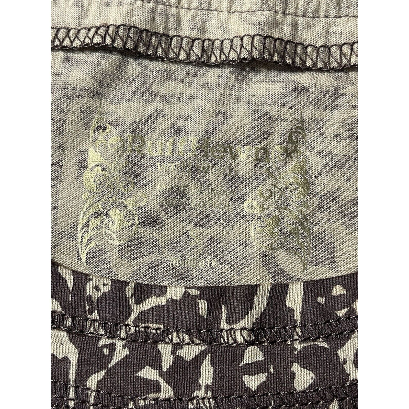 Other Ruff Hewn Y2K Top Women S Brown Fairy Grunge Boho Whimsigoth Size S / US 4 / IT 40 - 6 Thumbnail