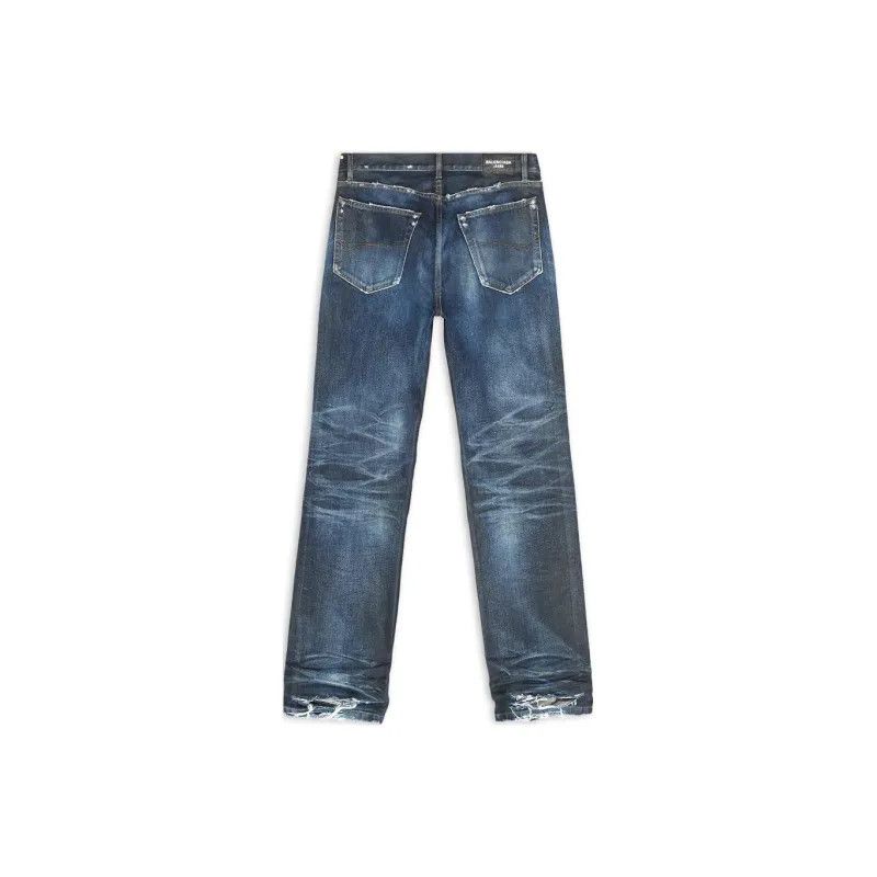 Balenciaga Normal Fit Jeans Pants in Blue Size US 34 / EU 50 - 2 Thumbnail