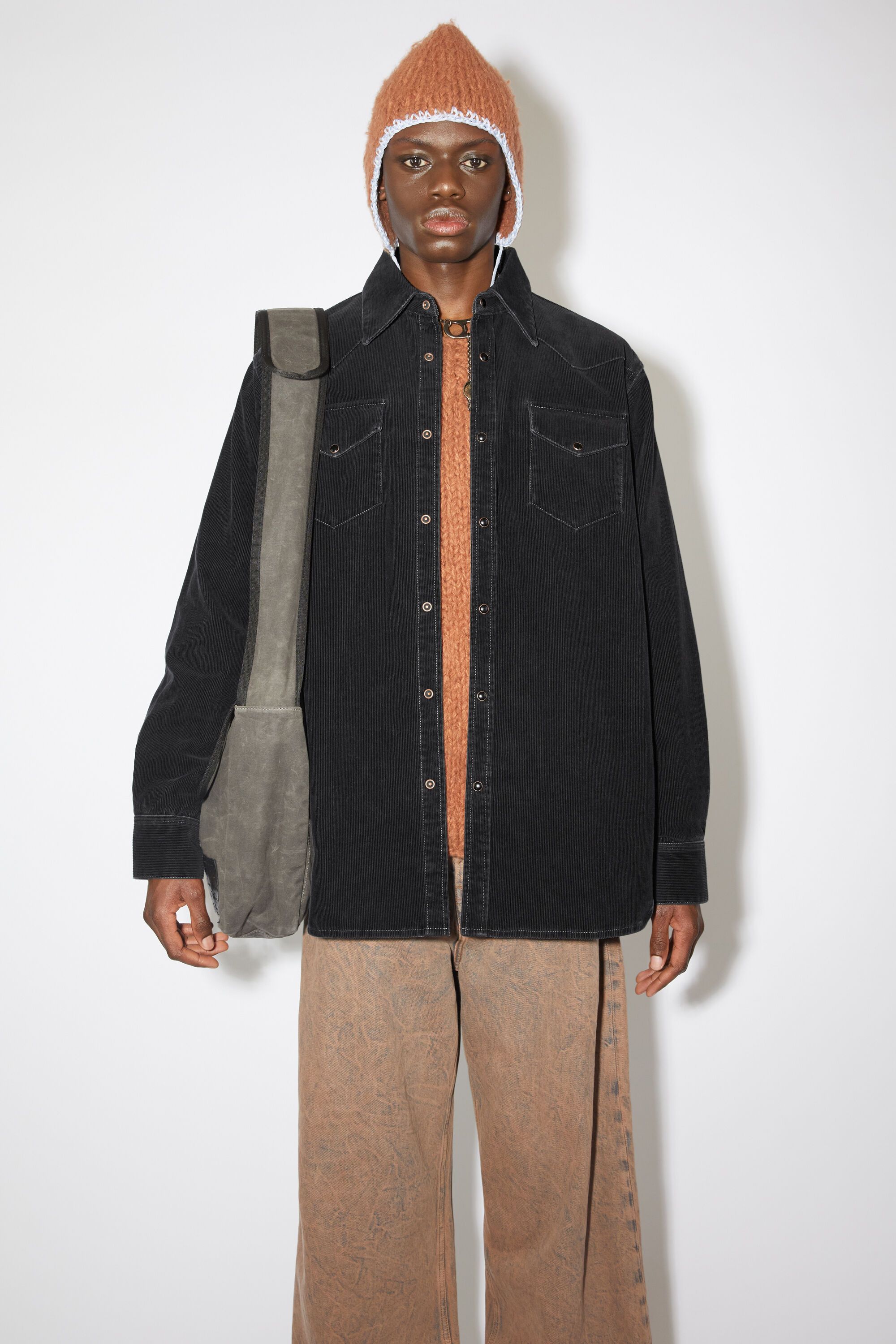 Acne Studios BNWT AW23 ACNE STUDIOS CORDUROY BUTTON-UP SHIRT 46 Size US S / EU 44-46 / 1 - 1 Thumbnail