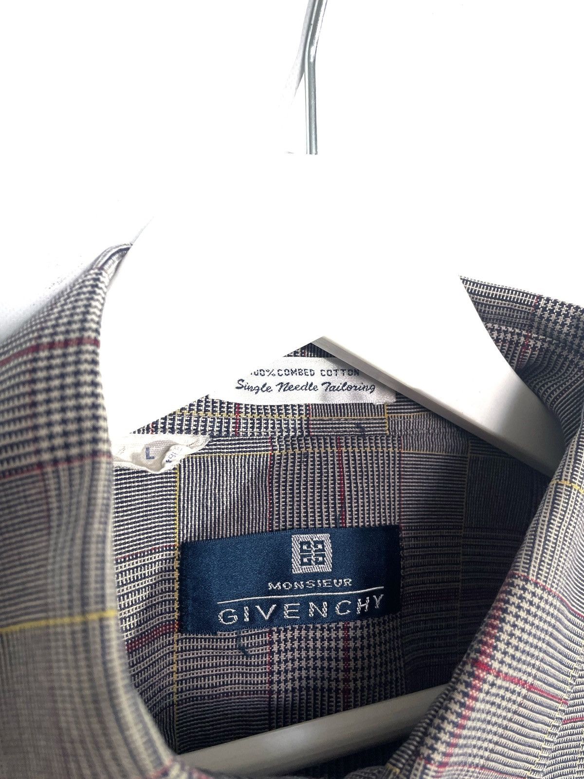 Givenchy × Vintage Givenchy Vintage Button Down Shirt Short Sleeve Size L Size US L / EU 52-54 / 3 - 6 Thumbnail