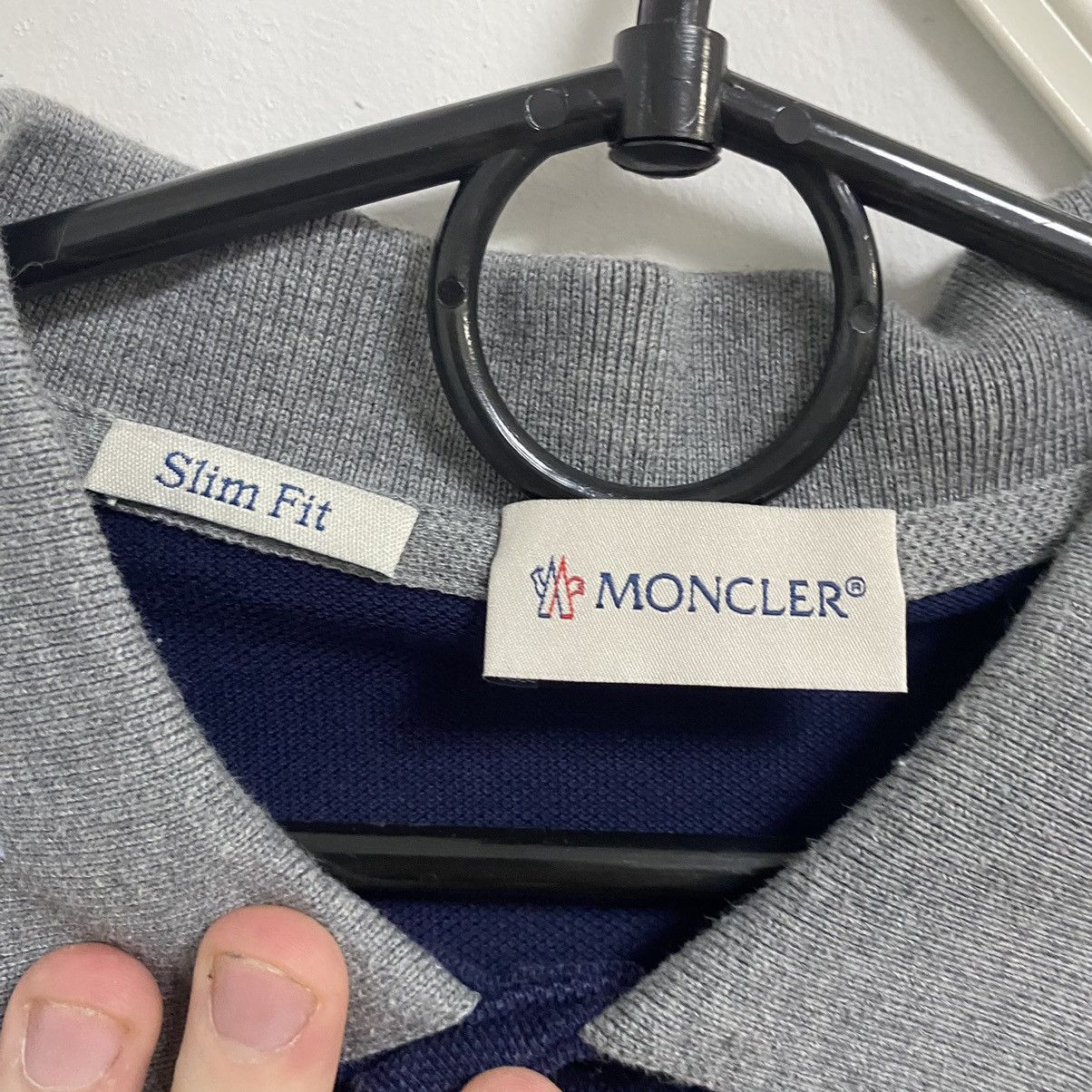 Moncler MONCLER long sleeve polo XL Size US L / EU 52-54 / 3 - 5 Thumbnail