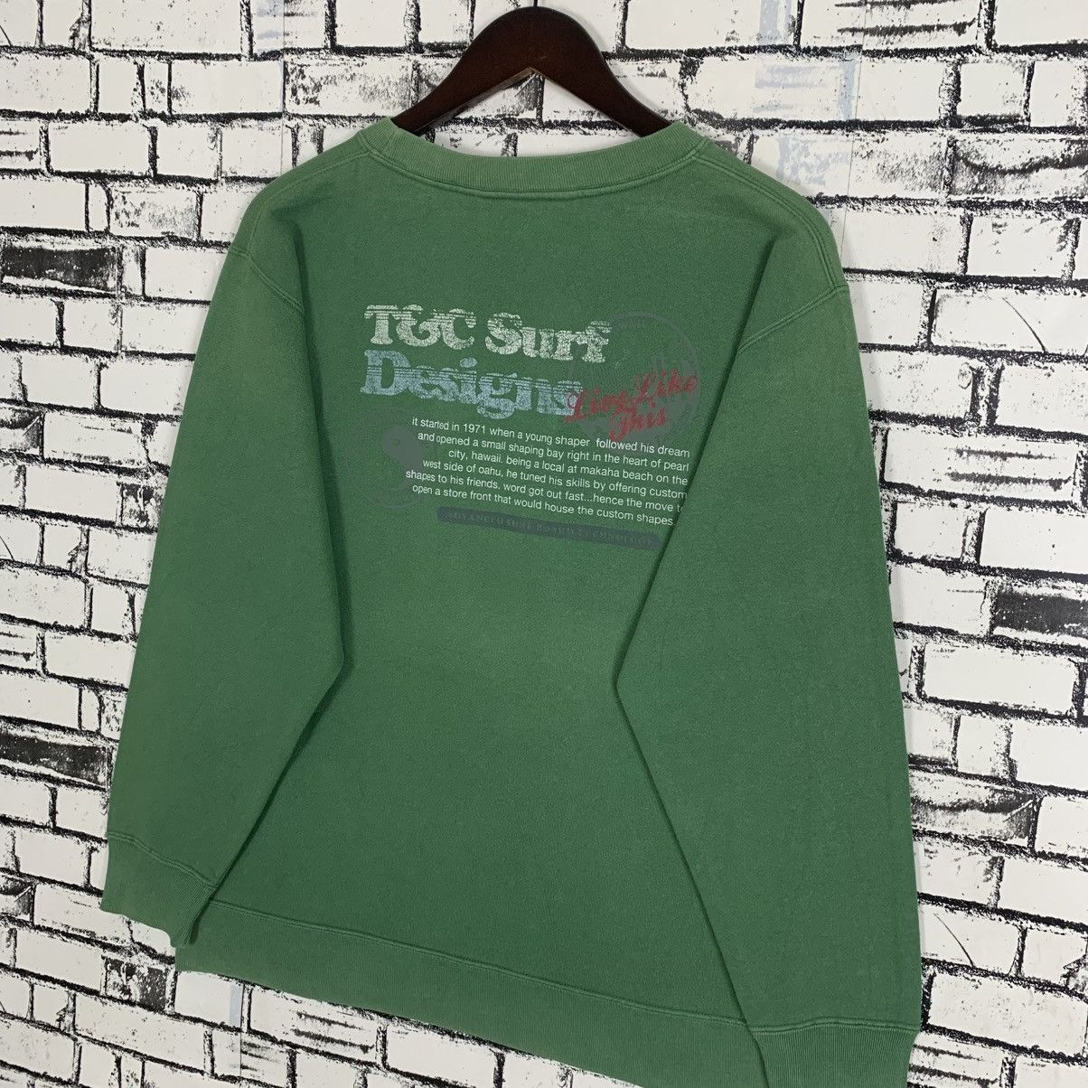 Designer × Vintage Vintage Surf Brand T&C Surf Design Made in Aloha State Size M / US 6-8 / IT 42-44 - 6 Thumbnail