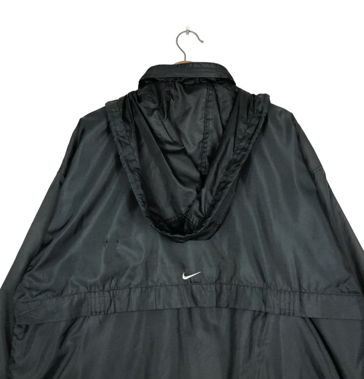 Nike 🔥VINTAGE ANORAK JACKET PULL OVER NIKE BIG SWOOSH Size US XL / EU 56 / 4 - 9 Thumbnail