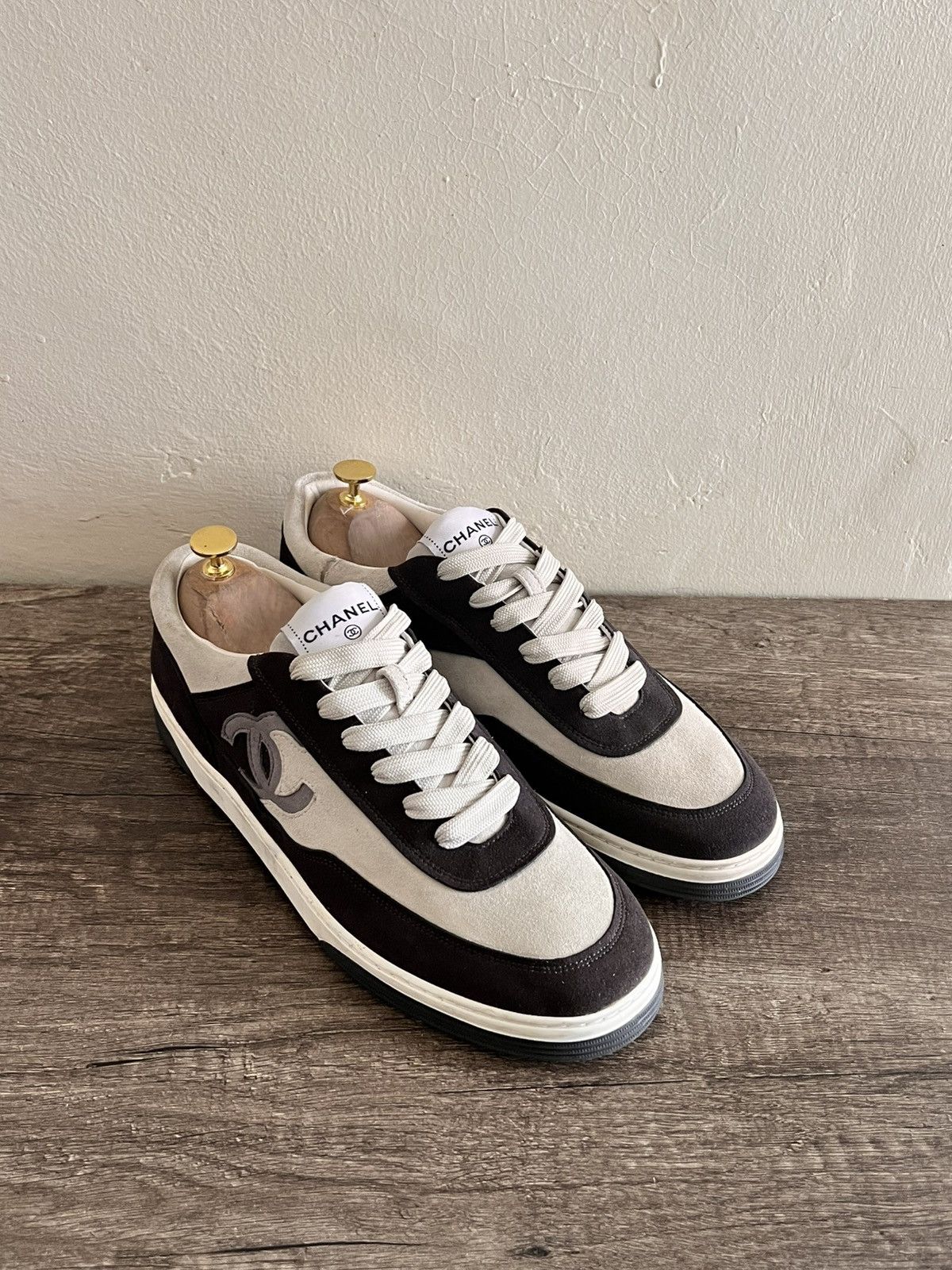 Chanel Chanel 2023 Interlocking CC Logo Sneakers Size US 12 / EU 45 - 3 Thumbnail
