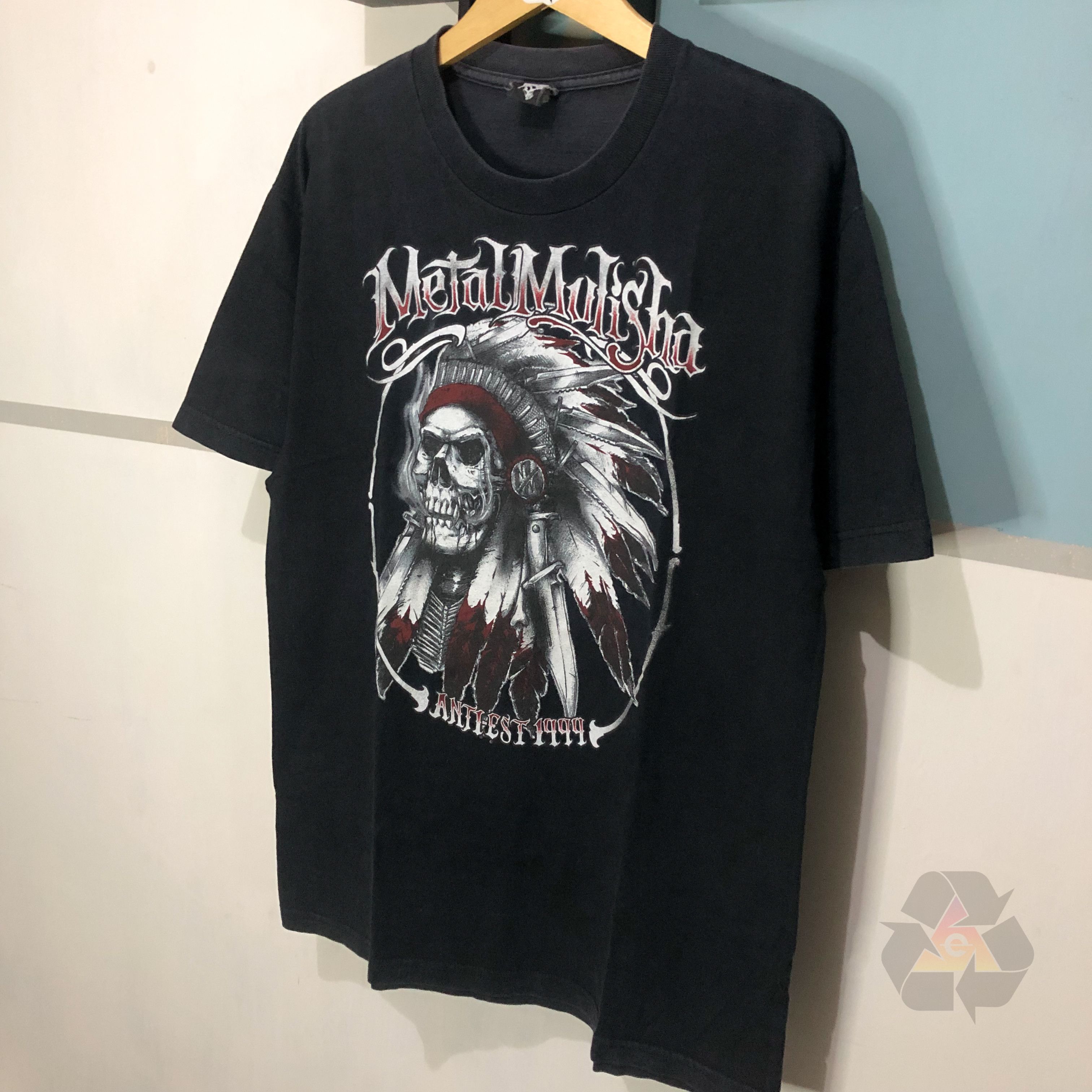 Metal Mulisha Metal Mulisha Anti-Est 1999 Streetwear T-Shirt Size US L / EU 52-54 / 3 - 3 Thumbnail