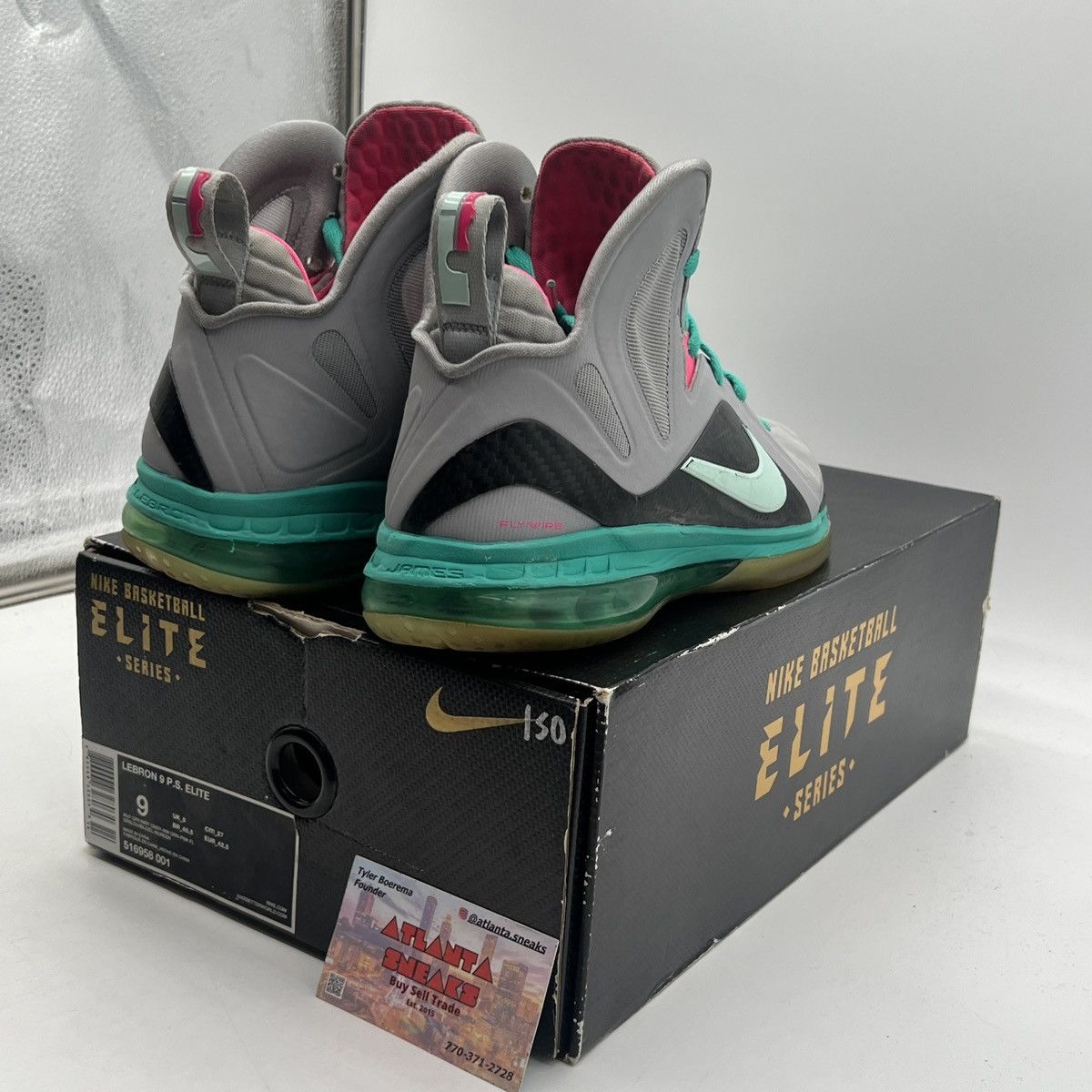 Nike Lebron 9 south beach Size US 9 / EU 42 - 5 Thumbnail