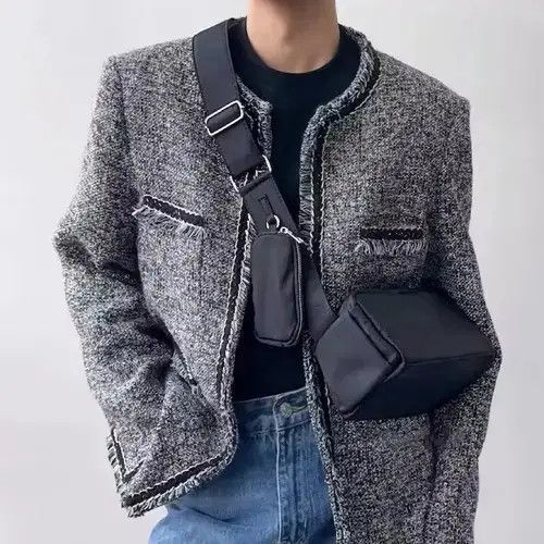 Designer Fashion y2k square side bag belt bag shoulder bag Size ONE SIZE - 1 Thumbnail