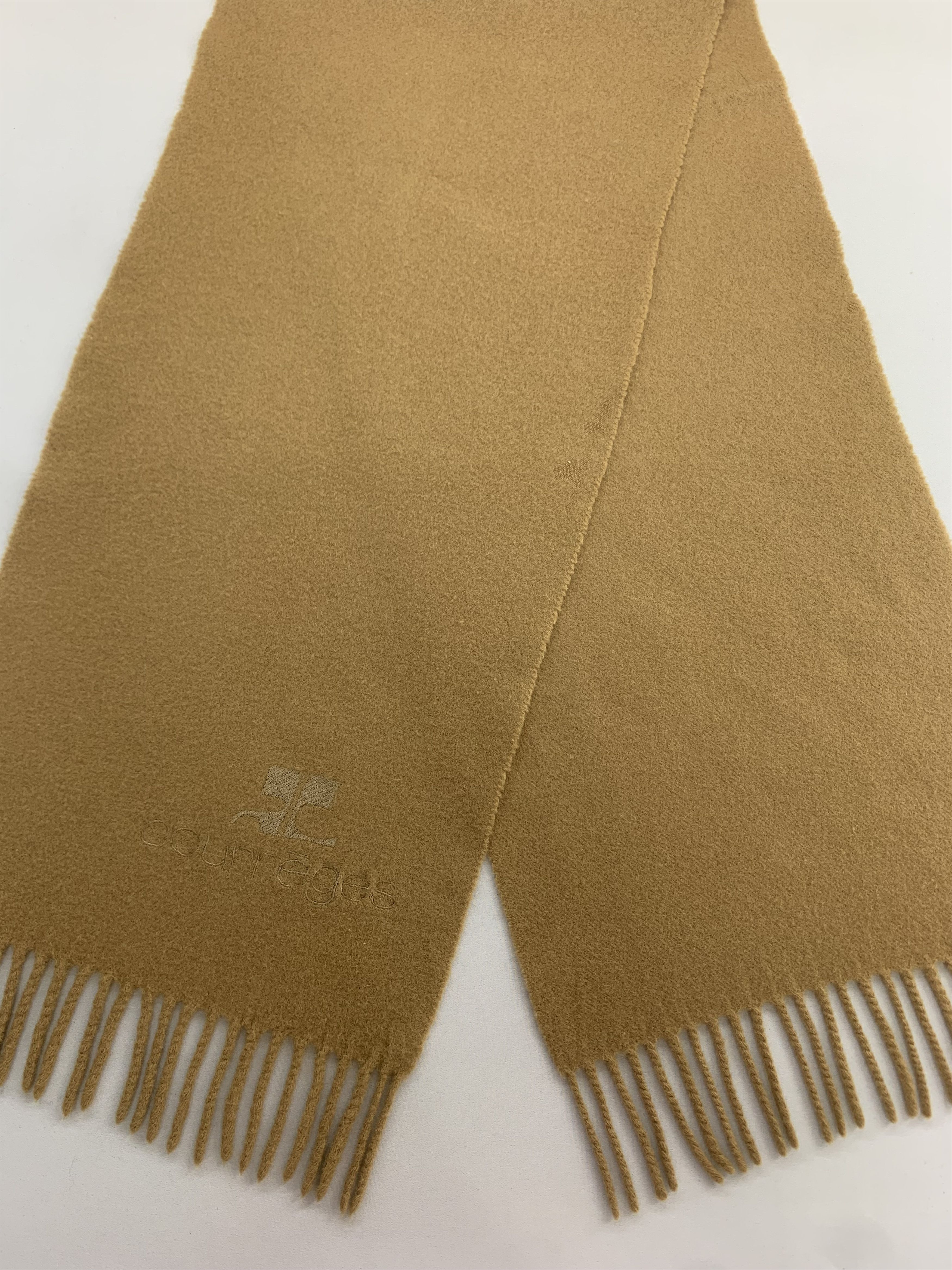 Courreges Courreges Scarf Wool Muffler Neck Wrap BL2051 Size ONE SIZE - 4 Thumbnail
