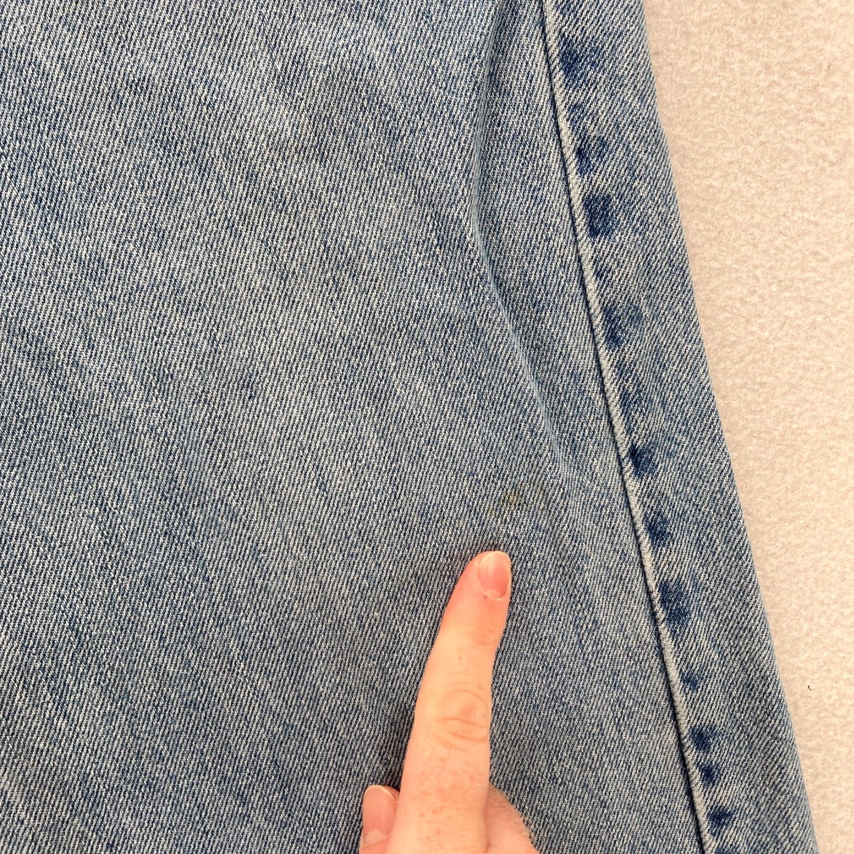 Levi's Vintage Levi's 505 Jeans Women 16 Mis Low Rise Straight Blue Denim 2001 USA Western Y2K 5-Pocket Design Size 38" / US 16 / IT 52 - 5 Thumbnail