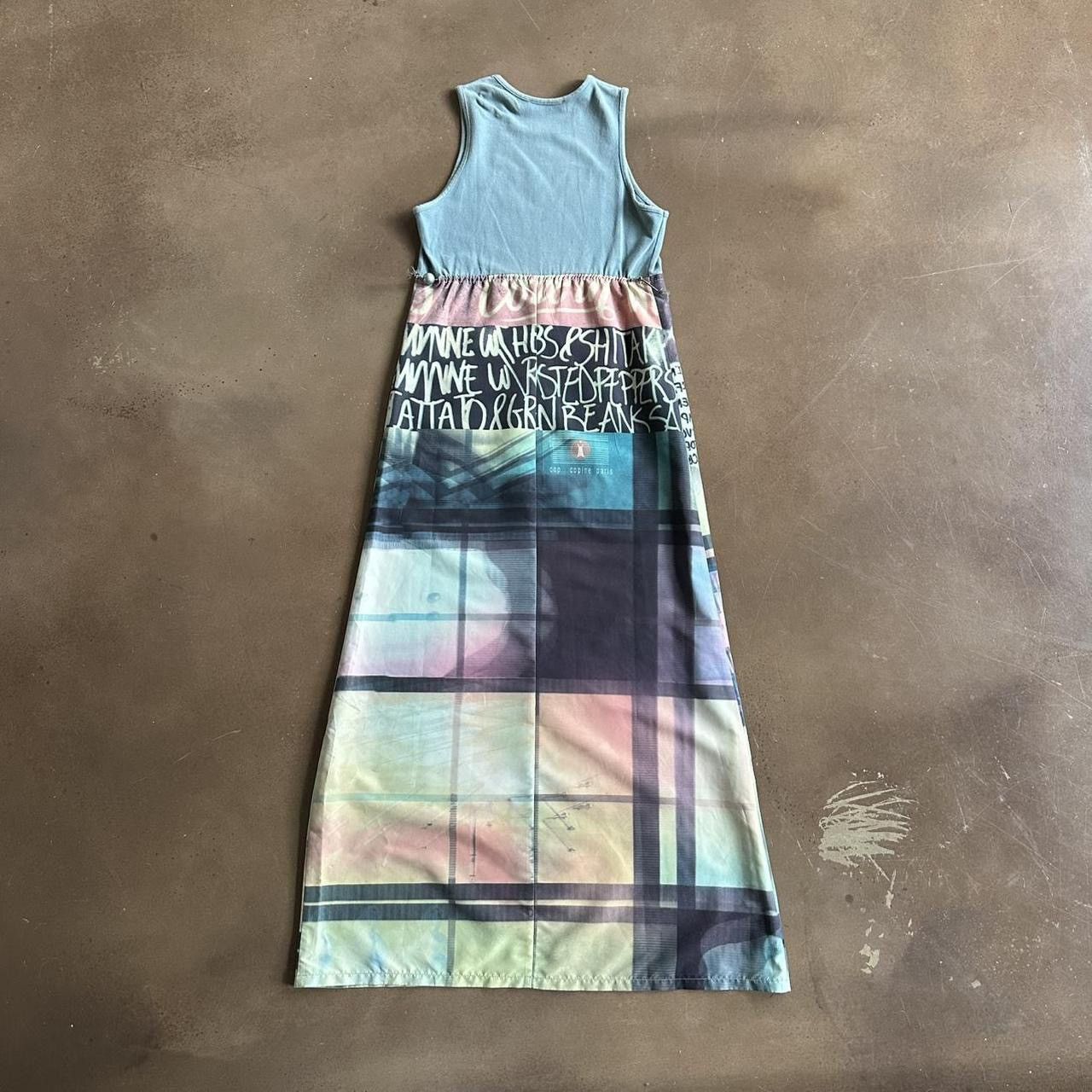 Cop Copine COP COPINE 2000s Sleeveless Recipe Text Graphic Maxi Dress Size S / US 4 / IT 40 - 4 Thumbnail