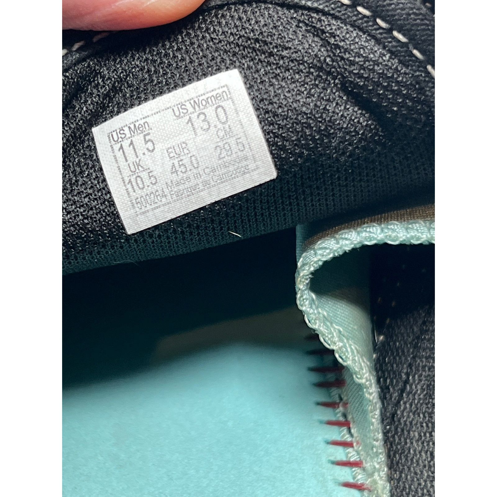 Vans Vans Canvas Black Skate Sneakers Mens Size 11.5 Size US 11.5 / EU 44-45 - 7 Thumbnail