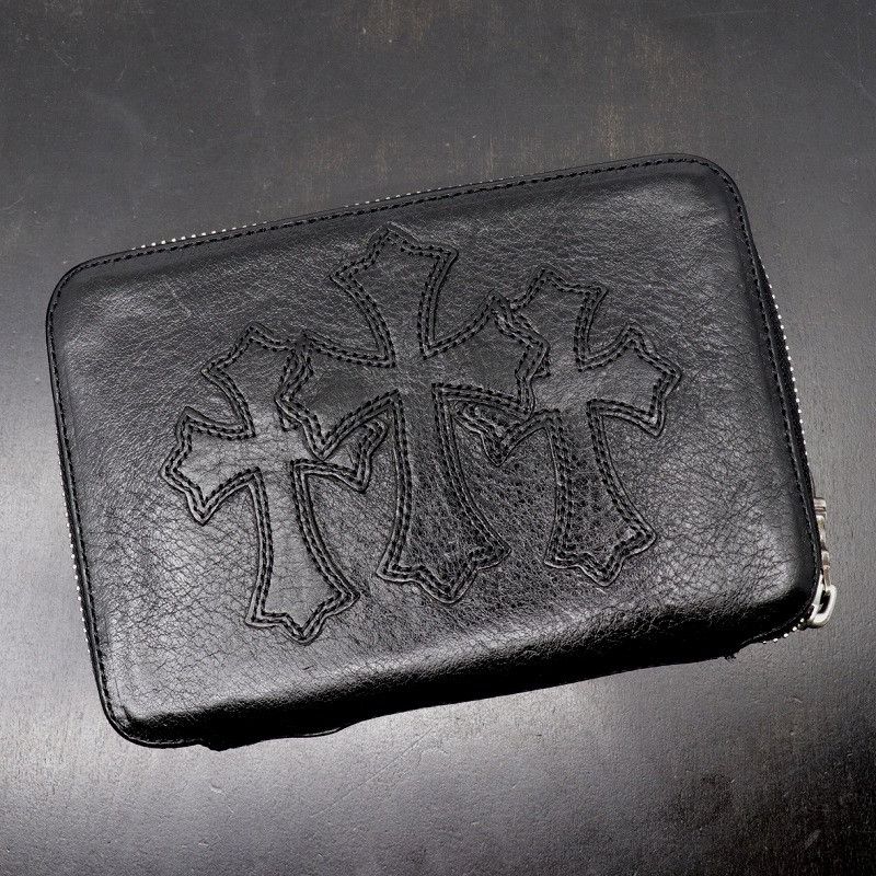 Chrome Hearts Bank Robber Round Wallet