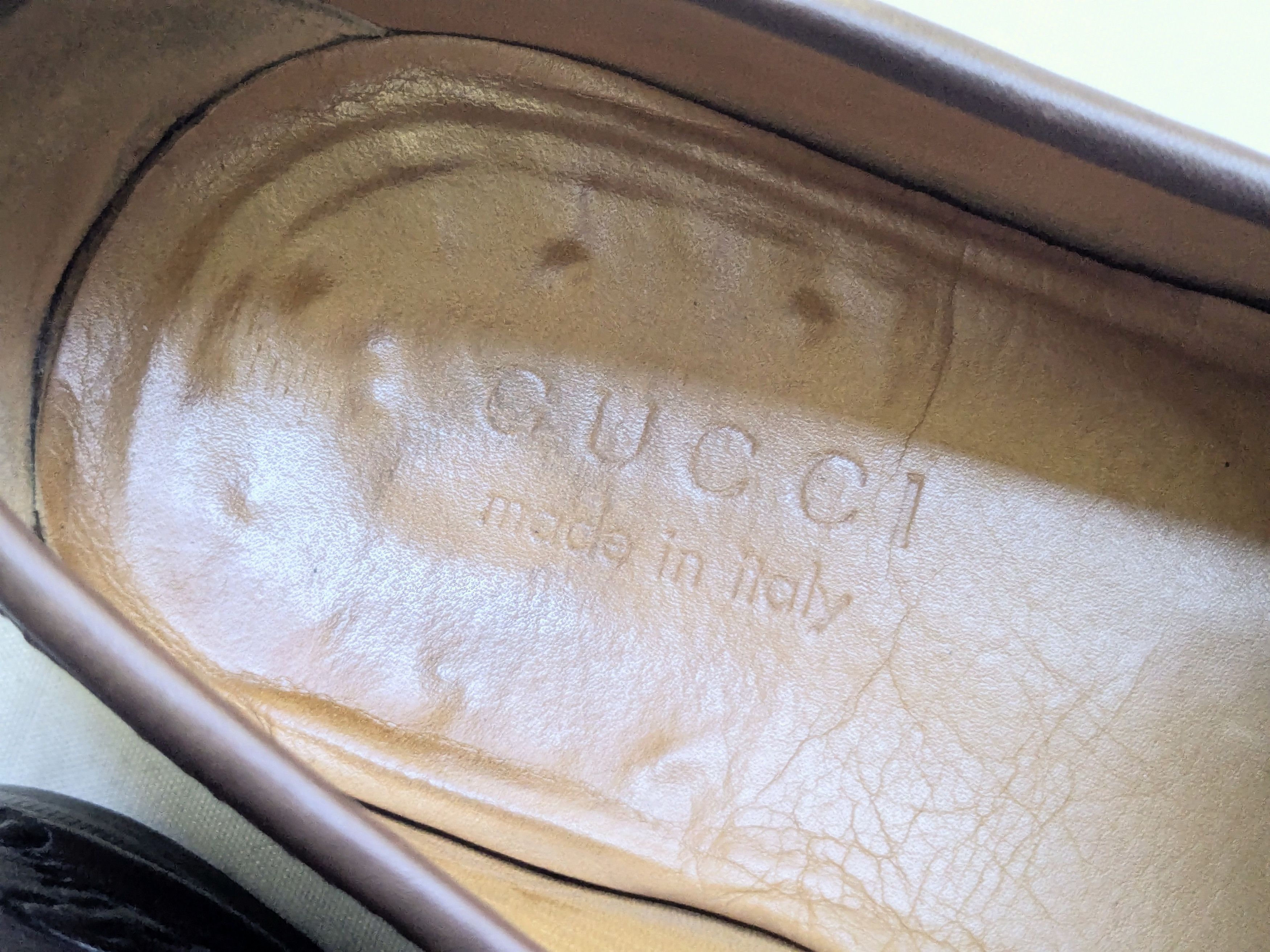 Gucci Gucci Horsebit Loafers Brown Monogram Leather 11 GG Logo Size US 11 / EU 44 - 7 Thumbnail
