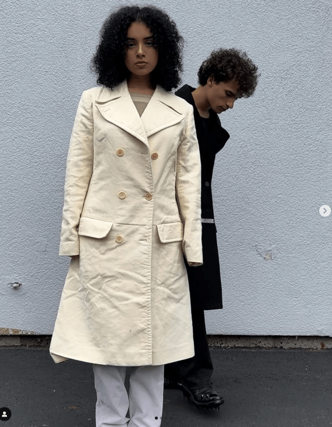 Helmut Lang Helmut Lang AW99 Cream Double Breasted Coat Jacket Size US S / EU 44-46 / 1 - 7 Thumbnail
