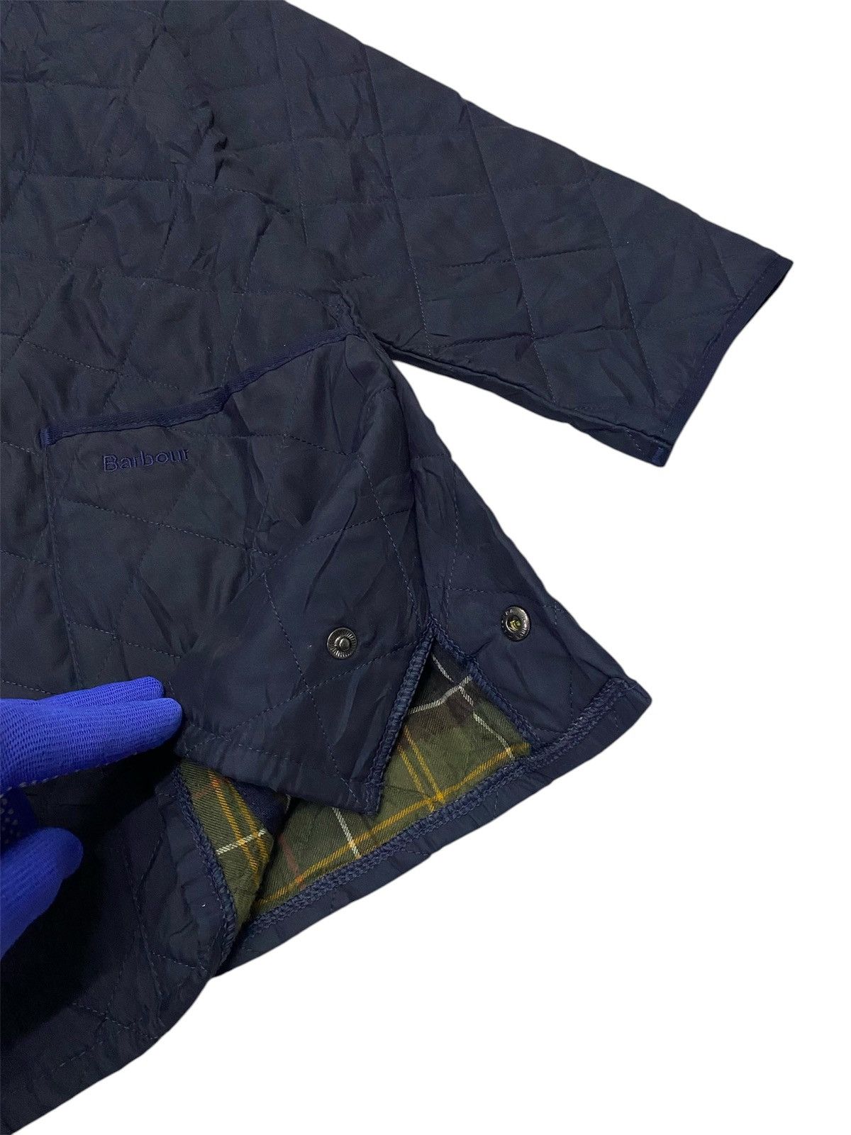 Barbour Barbour Heritage Liddesdale Quilted Snap Button Jacket Size US L / EU 52-54 / 3 - 15 Thumbnail