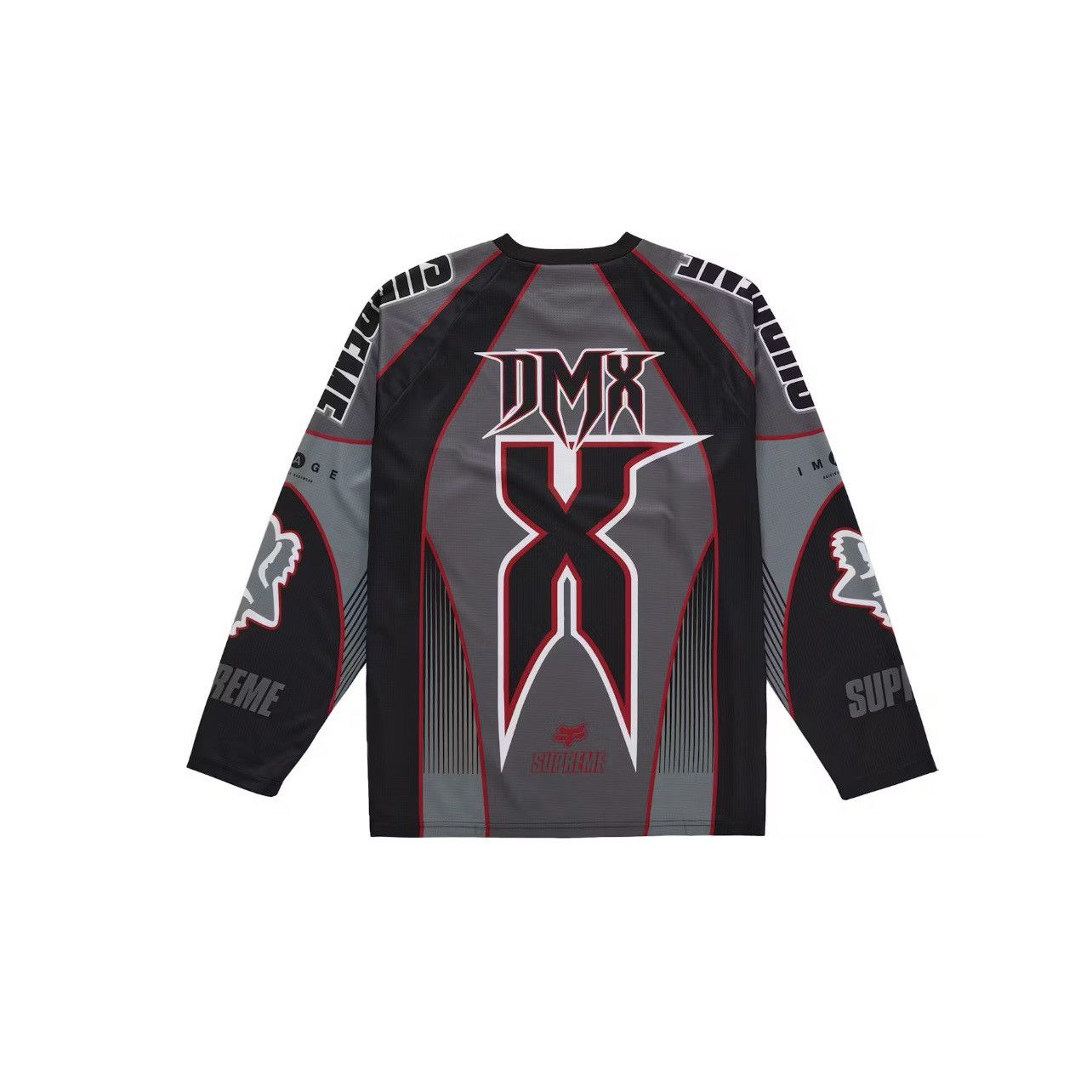 Fox Racing × Supreme Supreme Fox Racing DMX Jersey Black Size