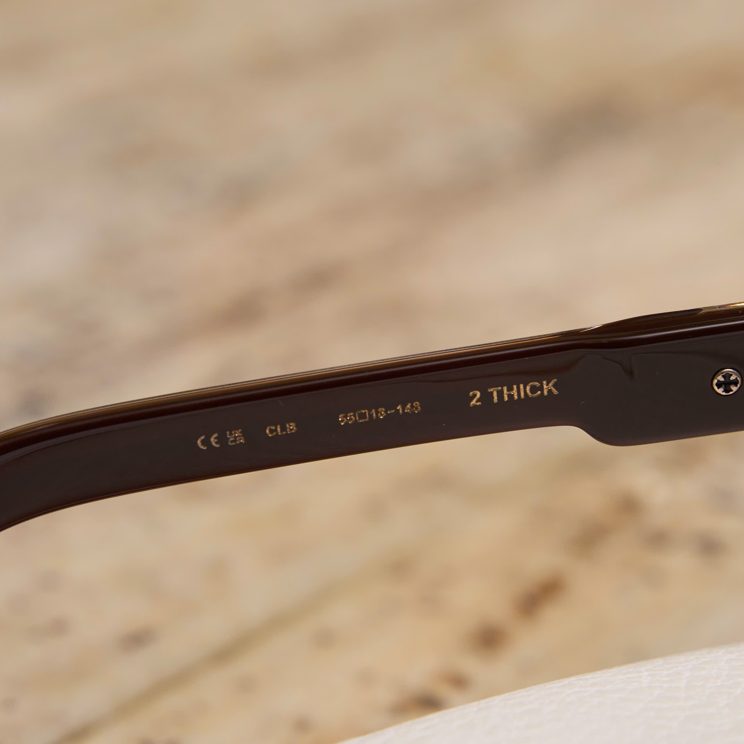 Chrome Hearts Chrome Hearts 2 Thick Black Gold Brown Size ONE SIZE - 4 Thumbnail