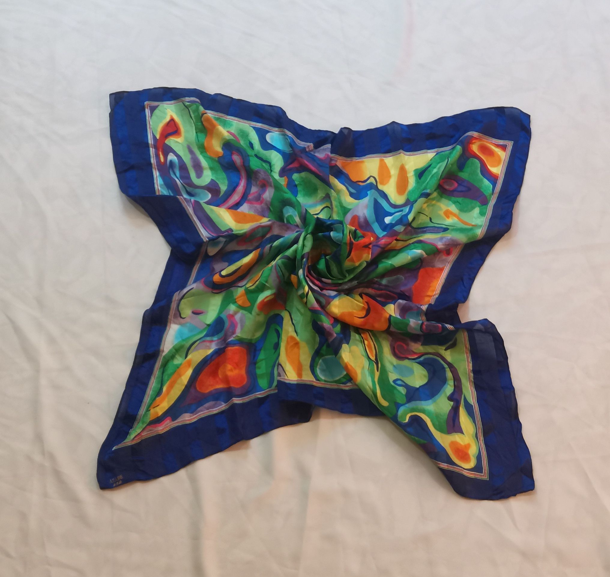 Designer × Vintage Rare Azare scarves nice design Size ONE SIZE - 2 Thumbnail