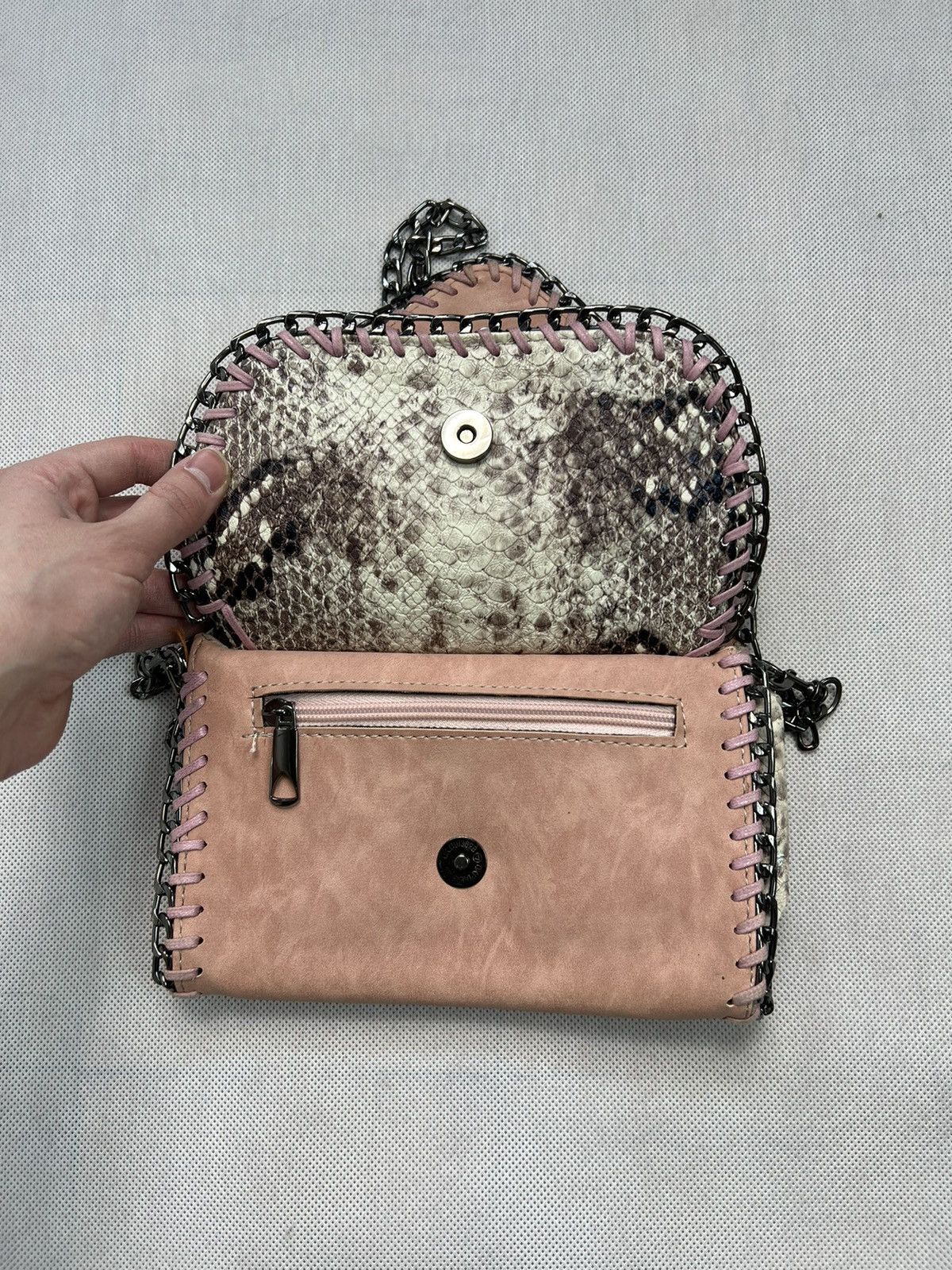 Stella McCartney Rare Handbag Stella McCartney Double Flap Cross Bag Size ONE SIZE - 4 Thumbnail