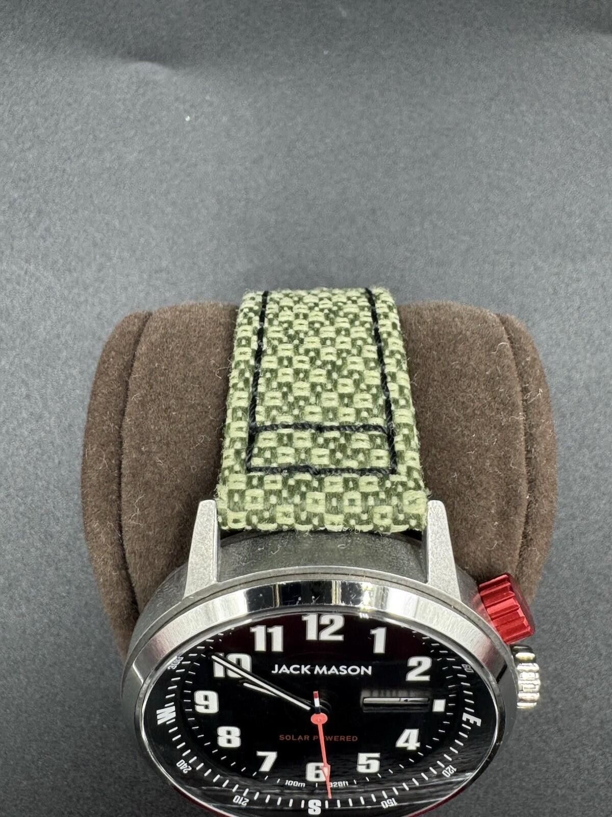 Other Jack Mason Solar Watch JM-F111-001 Siler Color Men's Recycle Size ONE SIZE - 7 Thumbnail