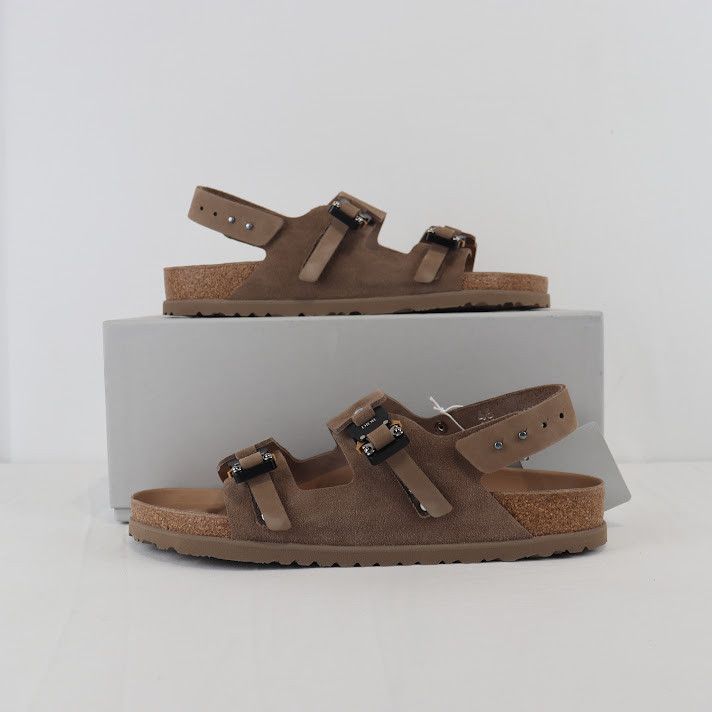 Birkenstock × Dior o1rshd1 M-Milano Slipper Sandal in Brown Size US 14 / EU 47 - 9 Thumbnail