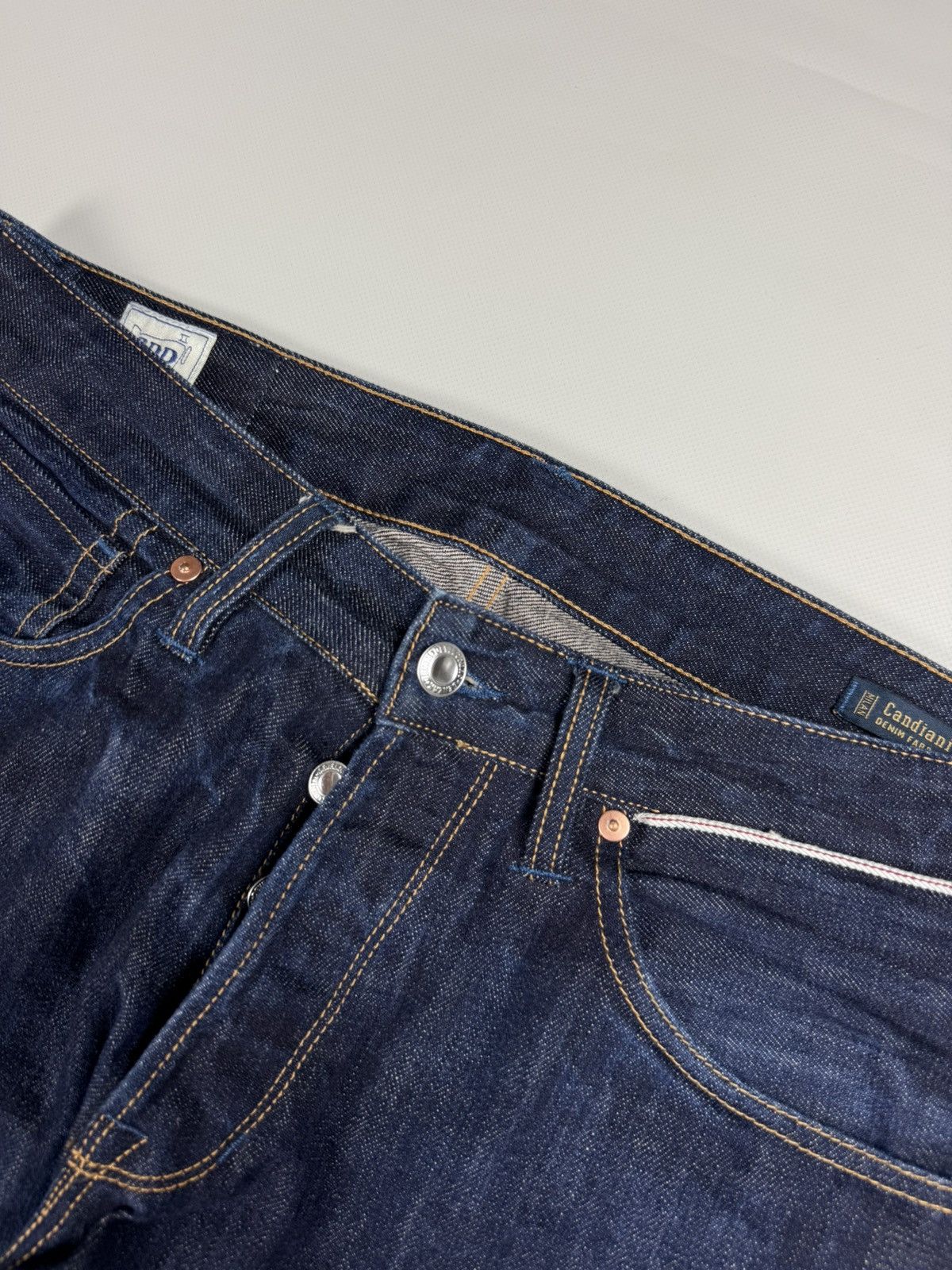 Benzak Denim Developers BDD Benzak B-01 Slim 13 Oz Selvedge Denim Men’s Jeans Size US 32 / EU 48 - 10 Thumbnail