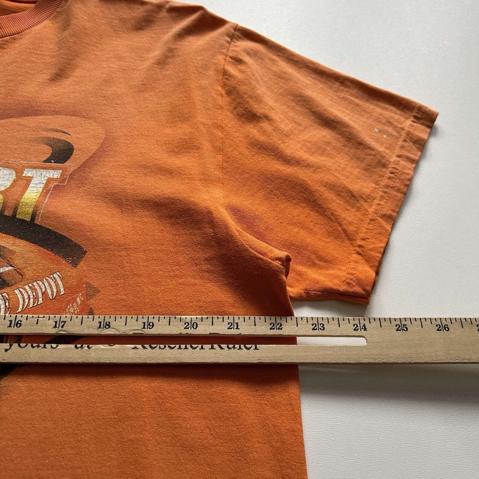 NASCAR Vintage Y2K Nascar Tony Stewart T Shirt XL Faded Orange Size US XL / EU 56 / 4 - 4 Thumbnail