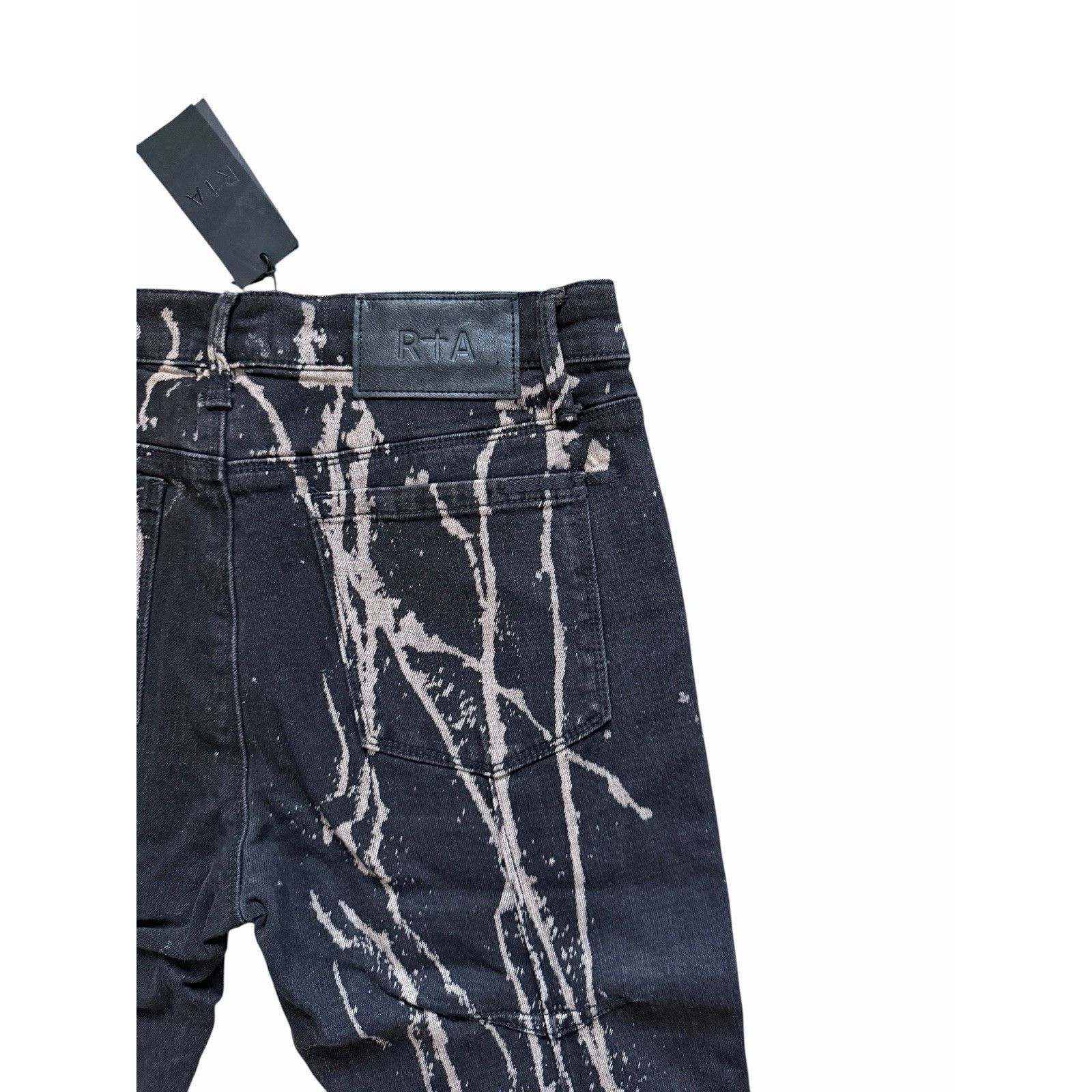Rta RtA Mens Clayton Faded Paint Skinny Jeans $280 Size 32/32 Size US 32 / EU 48 - 5 Thumbnail