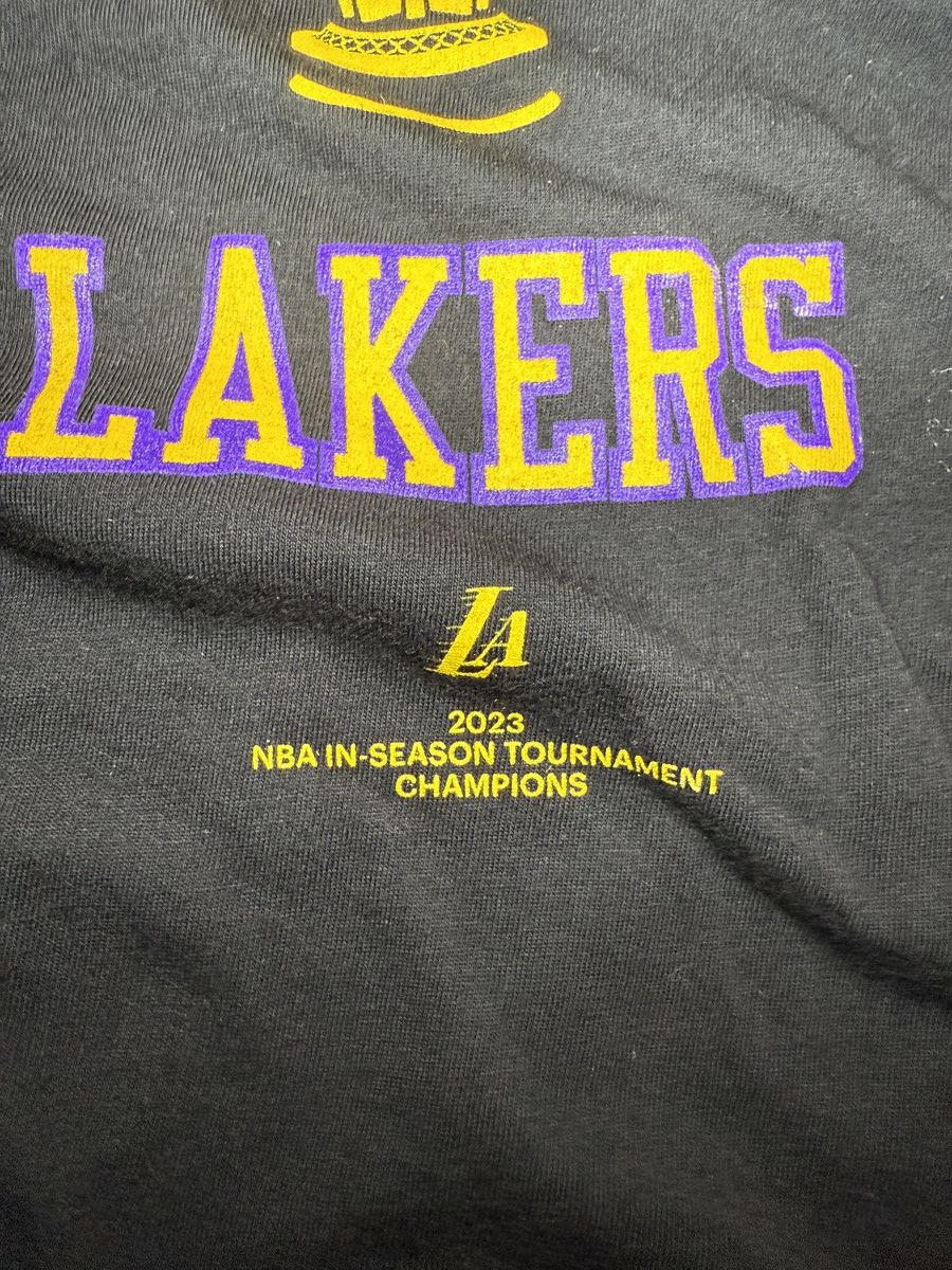 Other Los Angeles Lakers In-Season Tournament Championship T-Shirt Size US XL / EU 56 / 4 - 3 Thumbnail