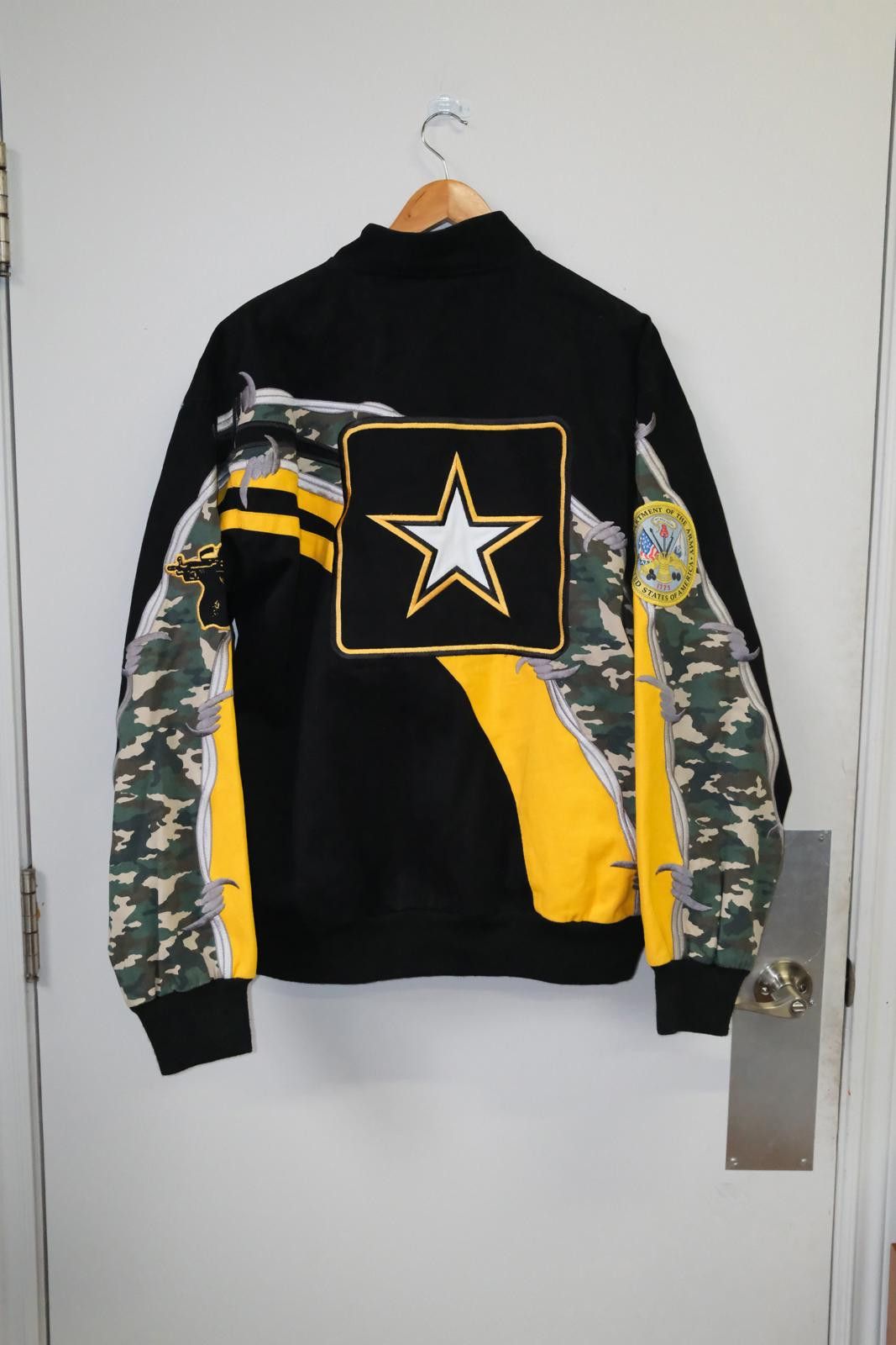 Vintage 00's U.S. Army of One Racing Jacket Size ONE SIZE - 2 Thumbnail